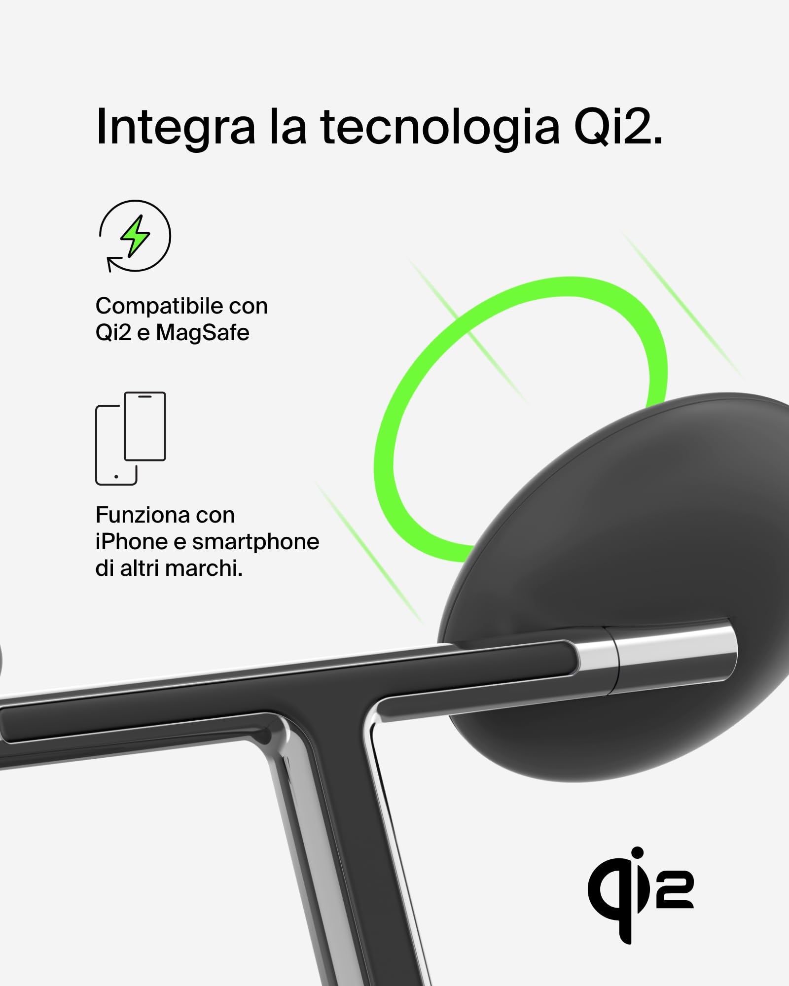 belkin-supporto-di-ricarica-wireless-magnetico-3-in-1-qi2-15w-compatibile-magsaf image 6