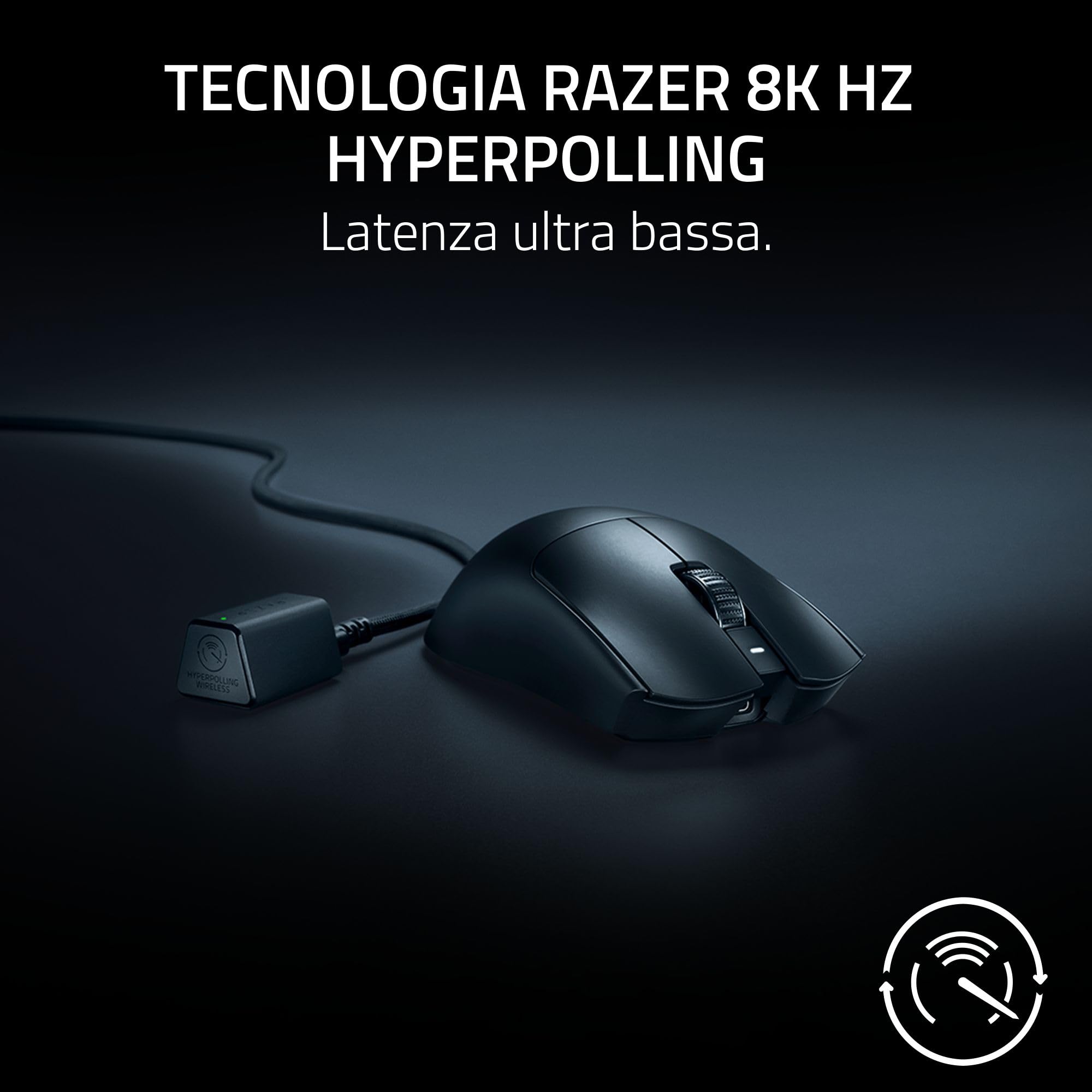 razer-viper-v3-pro-mouse-da-gioco-esports-wireless-ultraleggero-54g-hyperpolling image 6