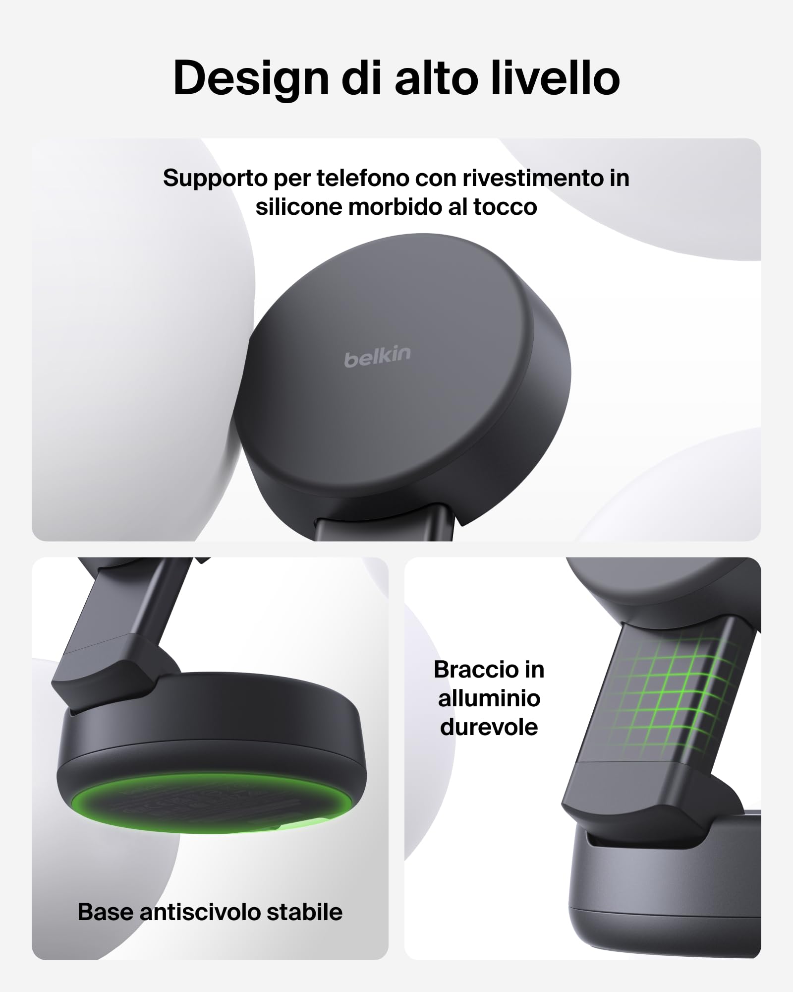 belkin-ultracharge-pro-caricatore-wireless-magnetico-2-in-1-qi2-25w-magsafe-per- image 5
