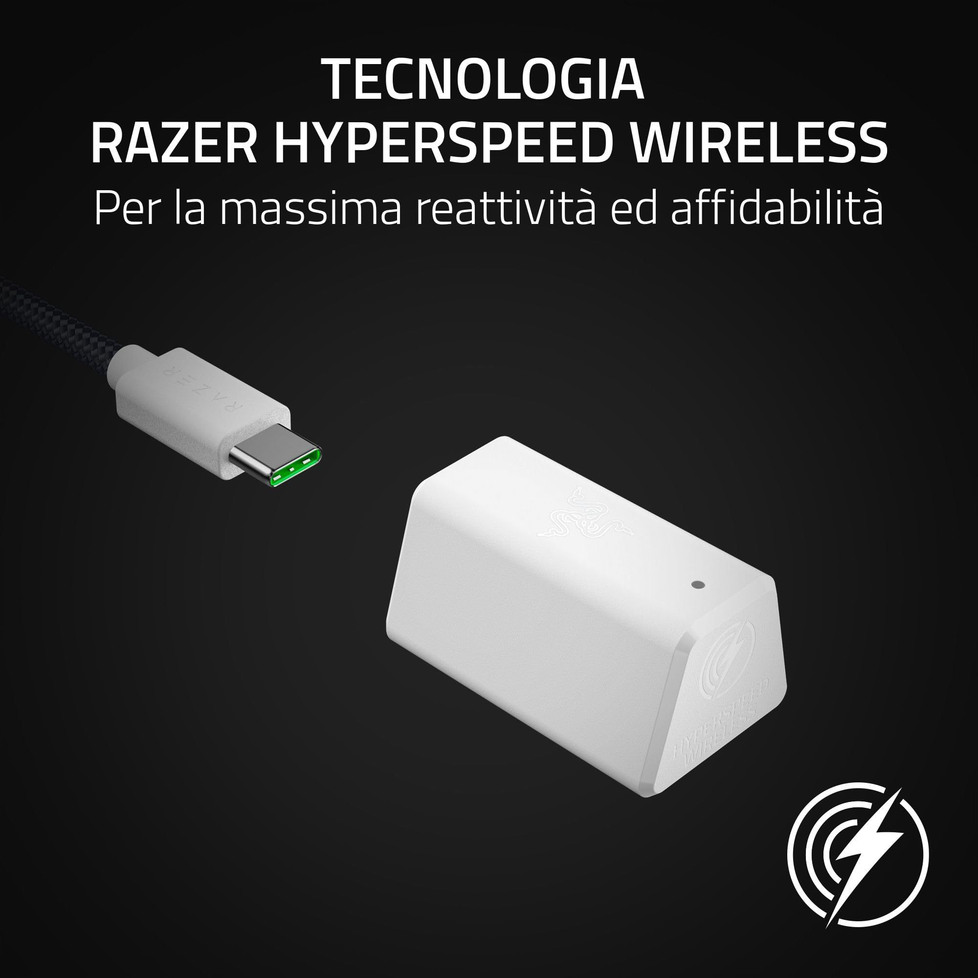 razer-blackshark-v2-hyperspeed-cuffie-gaming-wireless-e-sport-ultraleggere-280g- image 5