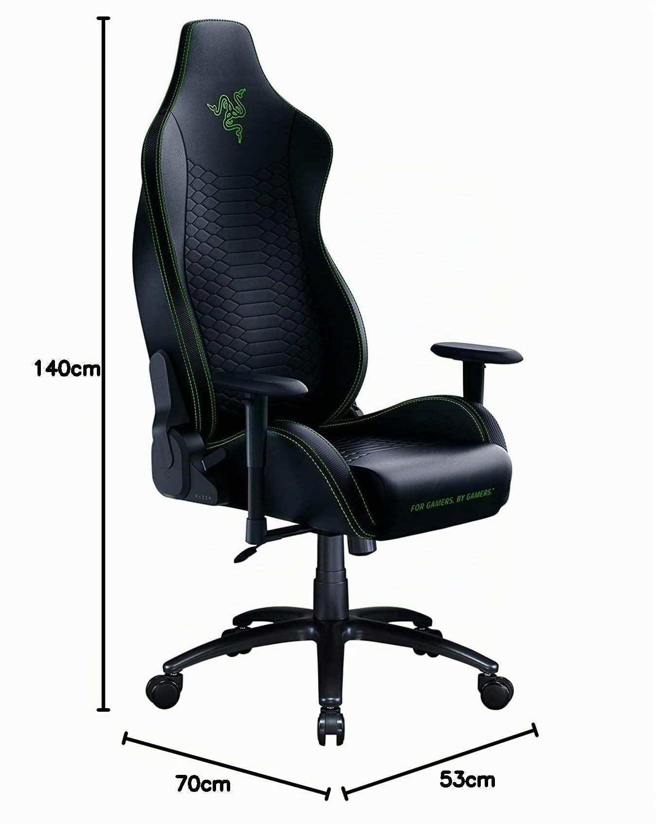 razer-iskur-x-sedia-da-gaming-ergonomica-nera-pelle-sintetica-multistrato-suppor image 3