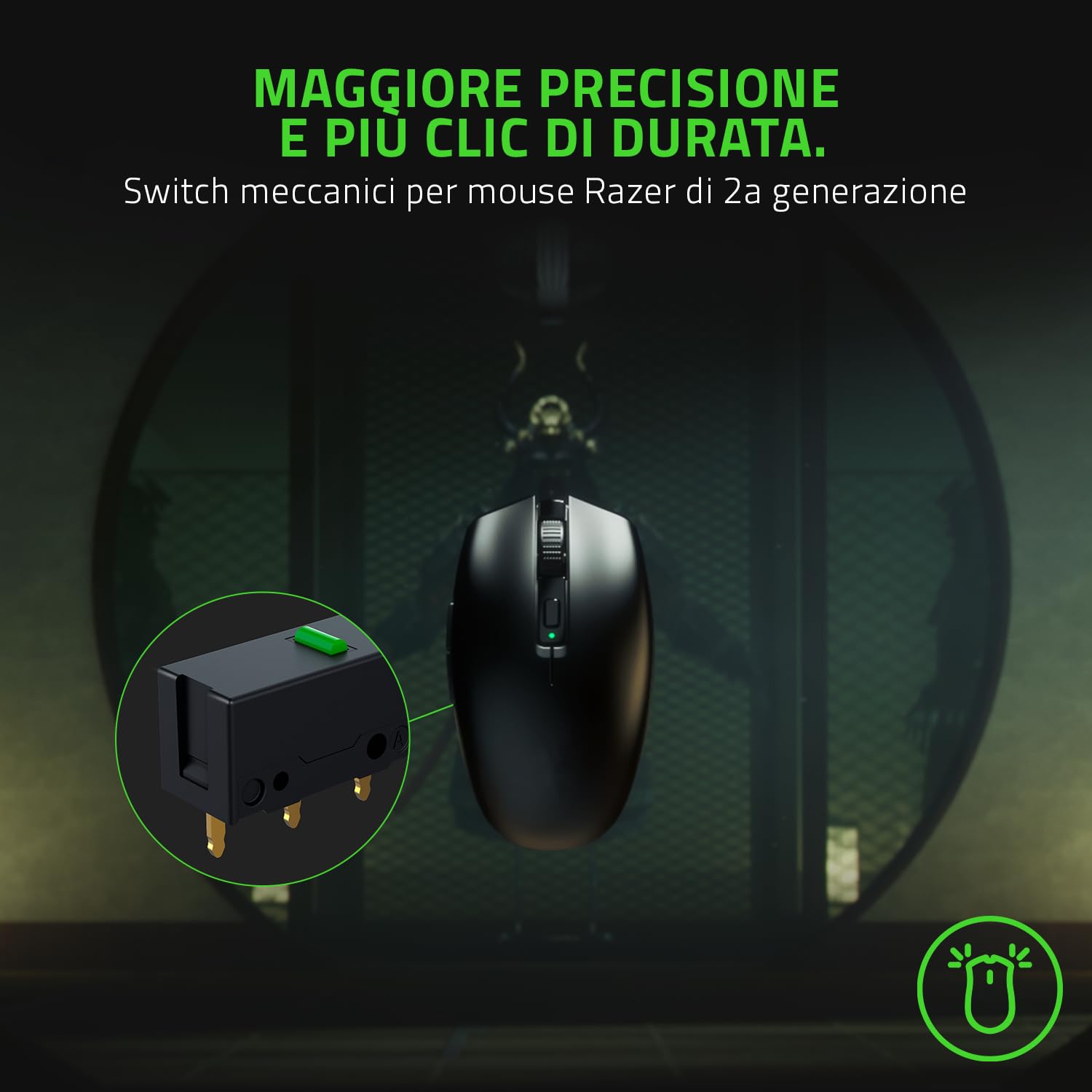 razer-orochi-v2-mouse-gaming-wireless-ultraleggero-60-g-fino-a-950-ore-bluetooth image 5
