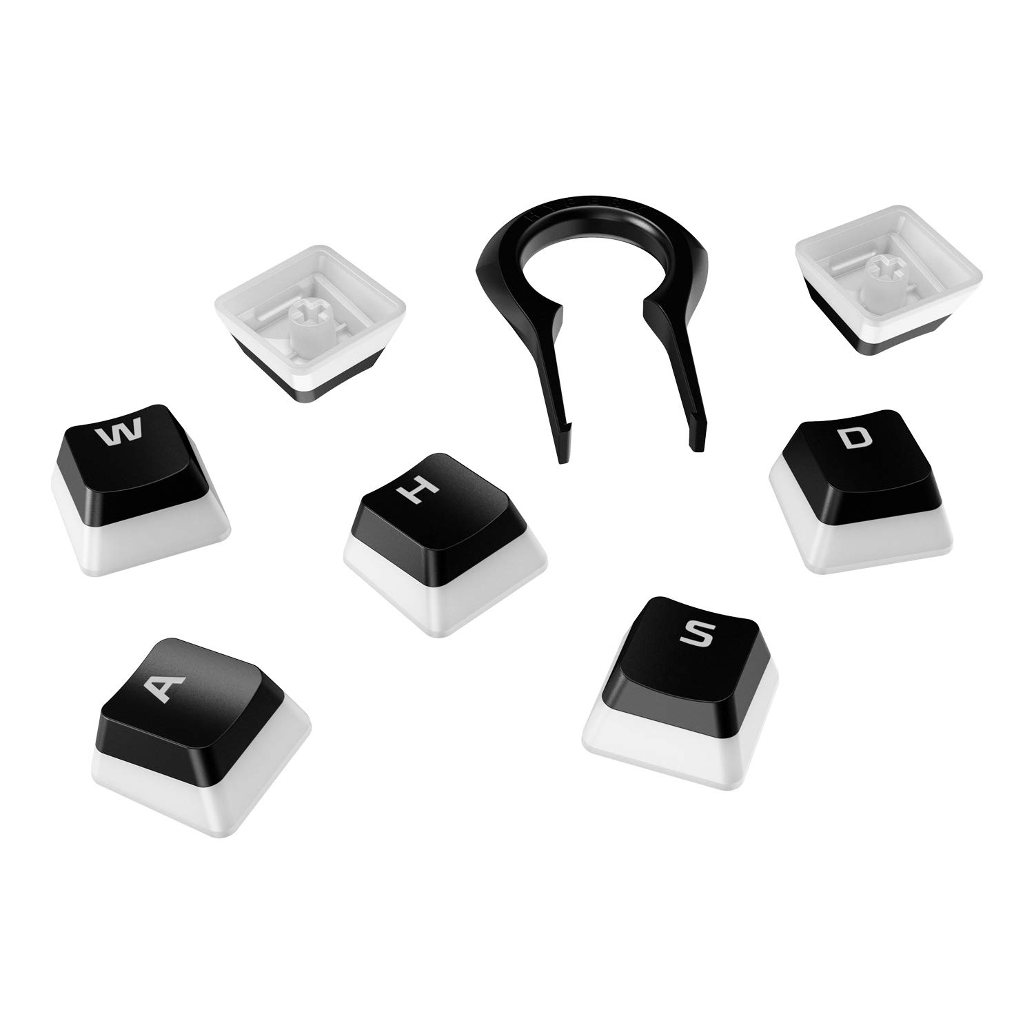 hyperx-pudding-copritasti-double-shot-pbt-semitrasparenti-per-tastiere-meccanich image 5