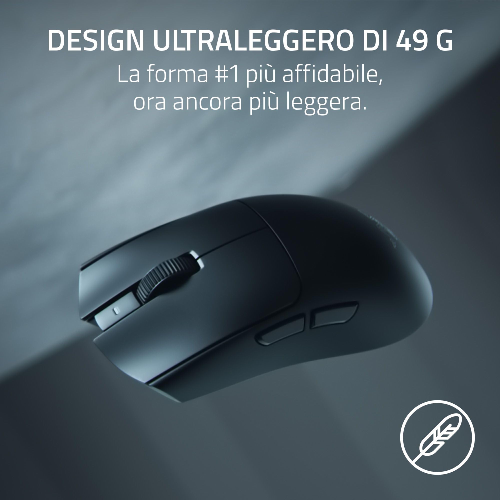 razer-viper-v4-pro-mouse-gaming-wireless-simmetrico-esport-ultraleggero-49-g-hyp image 4
