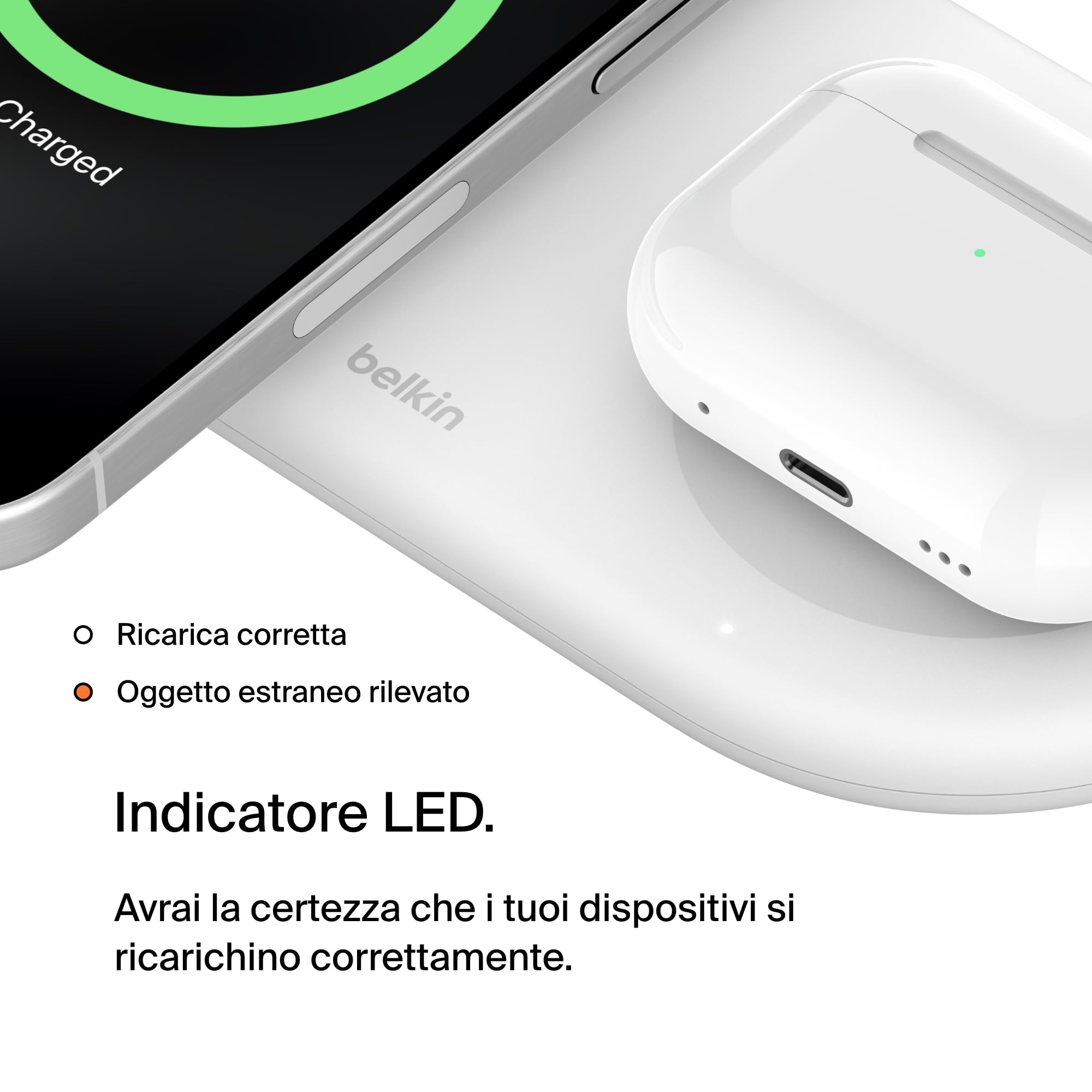 belkin-boostcharge-pro-tappetino-di-ricarica-wireless-2-in-1-qi2-15w-magnetico-c image 6