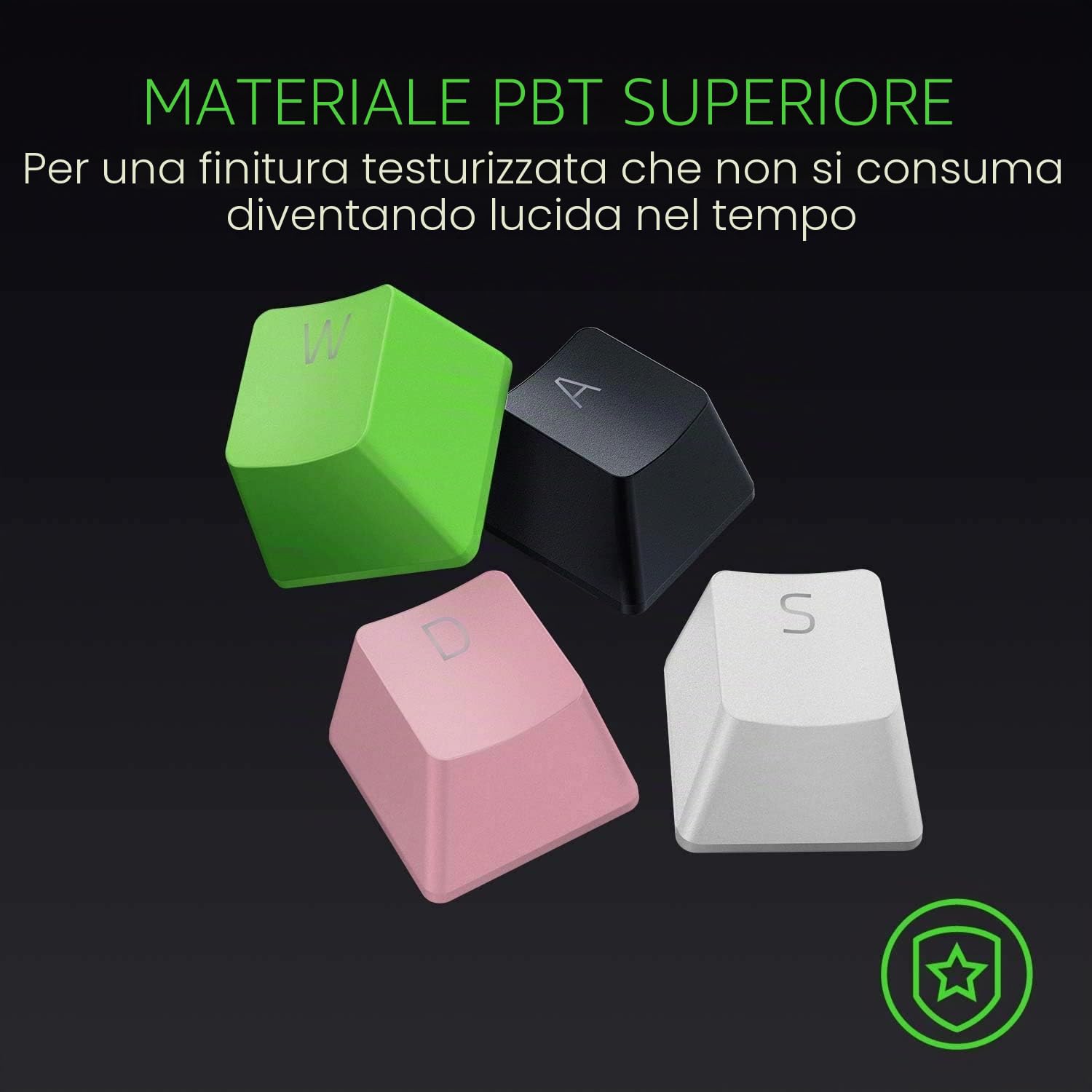 razer-pbt-keycap-upgrade-set-120-tasti-pbt-doubleshot-compatibili-retroilluminaz image 2