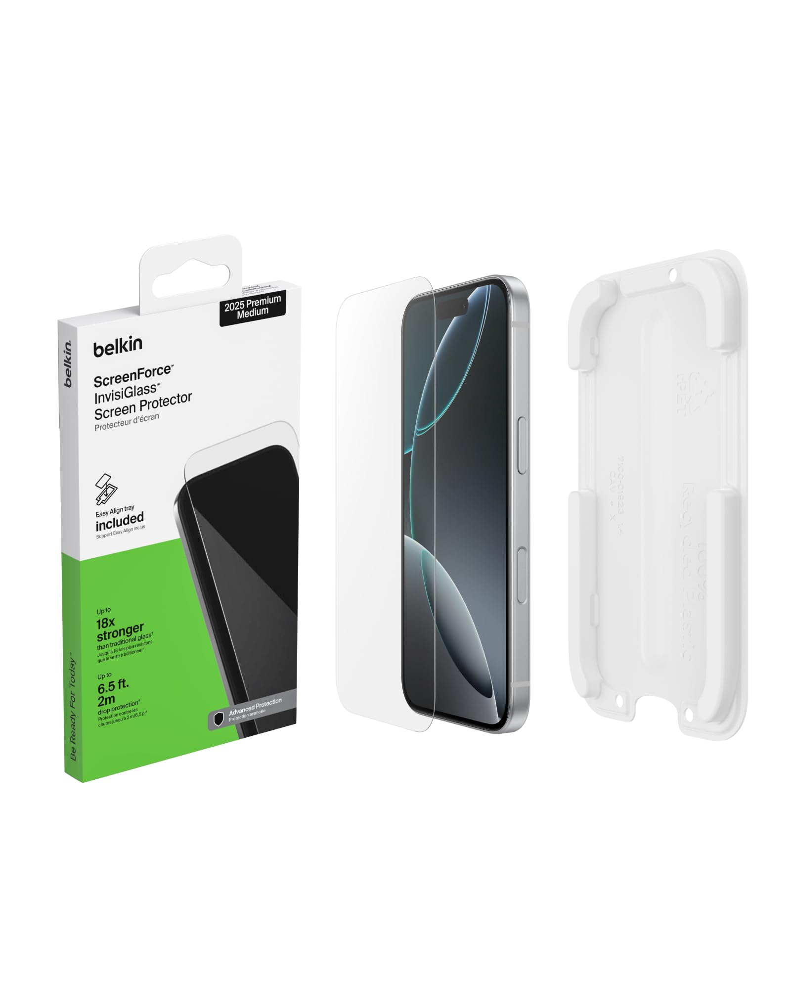 belkin-screenforce-invisiglass-pellicola-in-vetro-per-iphone-17-pro-9h-0-29-mm-e image 1