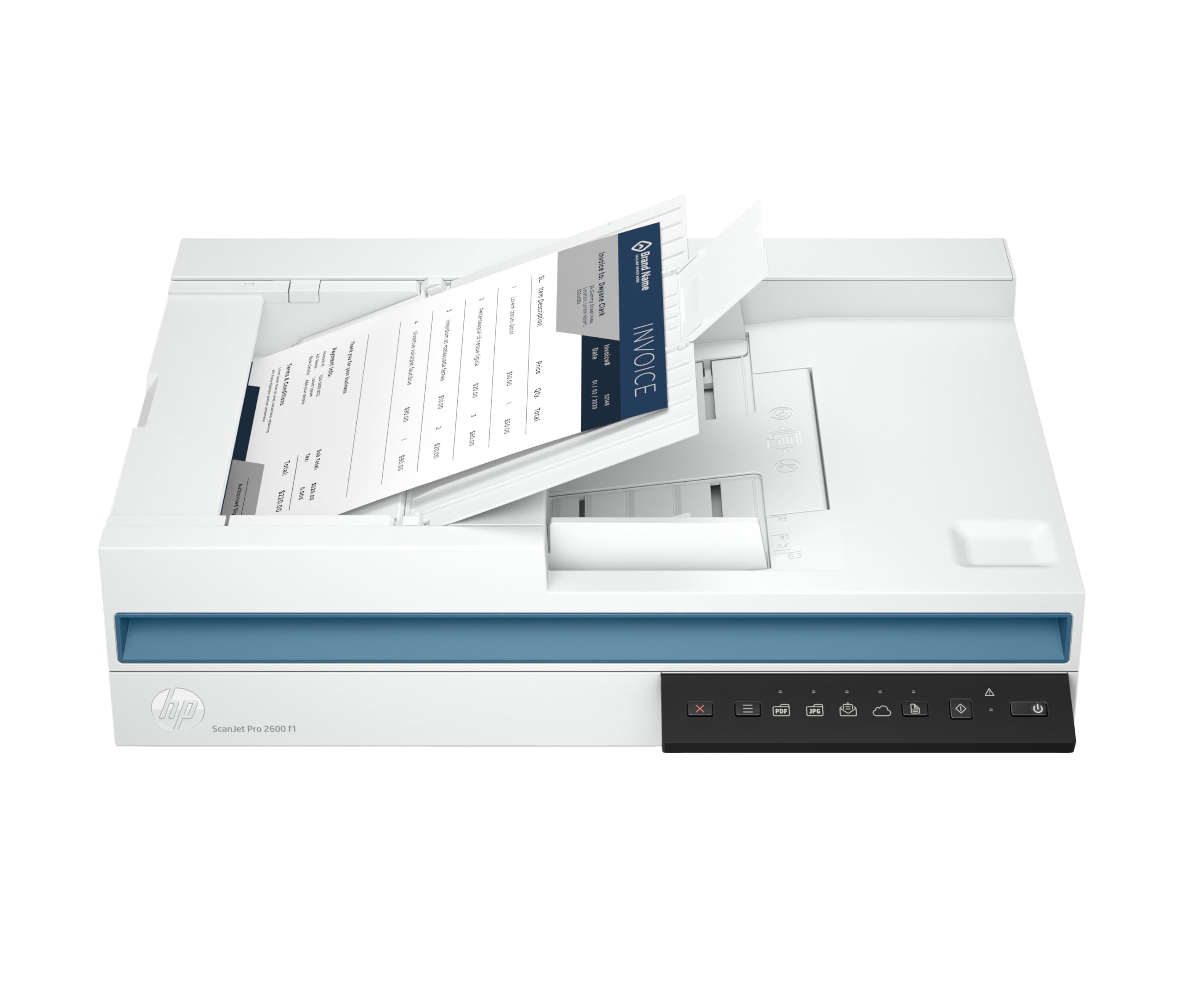hp-scanjet-pro-2600-f1-20g05a-scanner-piana-con-adf-fronte-retro-1-500-pagine-gi image 1
