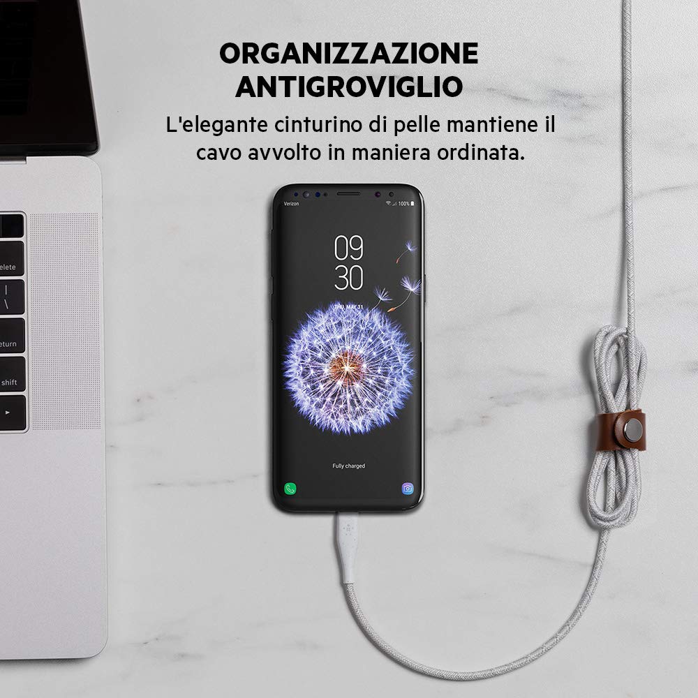 belkin-duratek-plus-cavo-usb-c-a-usb-a-1-2-m-rinforzato-con-cinturino-in-pelle-1 image 7