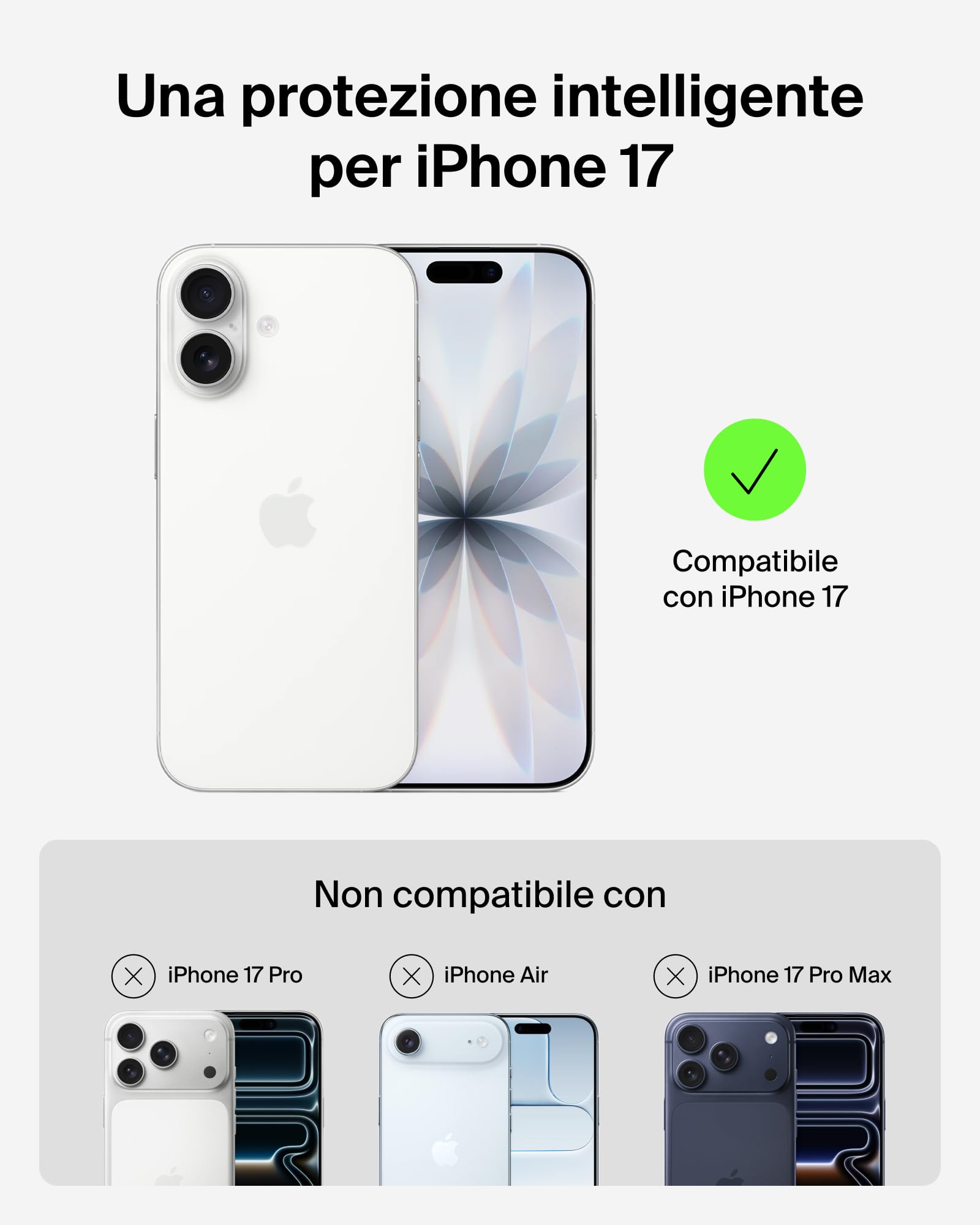 belkin-sheerforce-grip-cover-per-iphone-17-compatibile-magsafe-custodia-bumper-s image 2