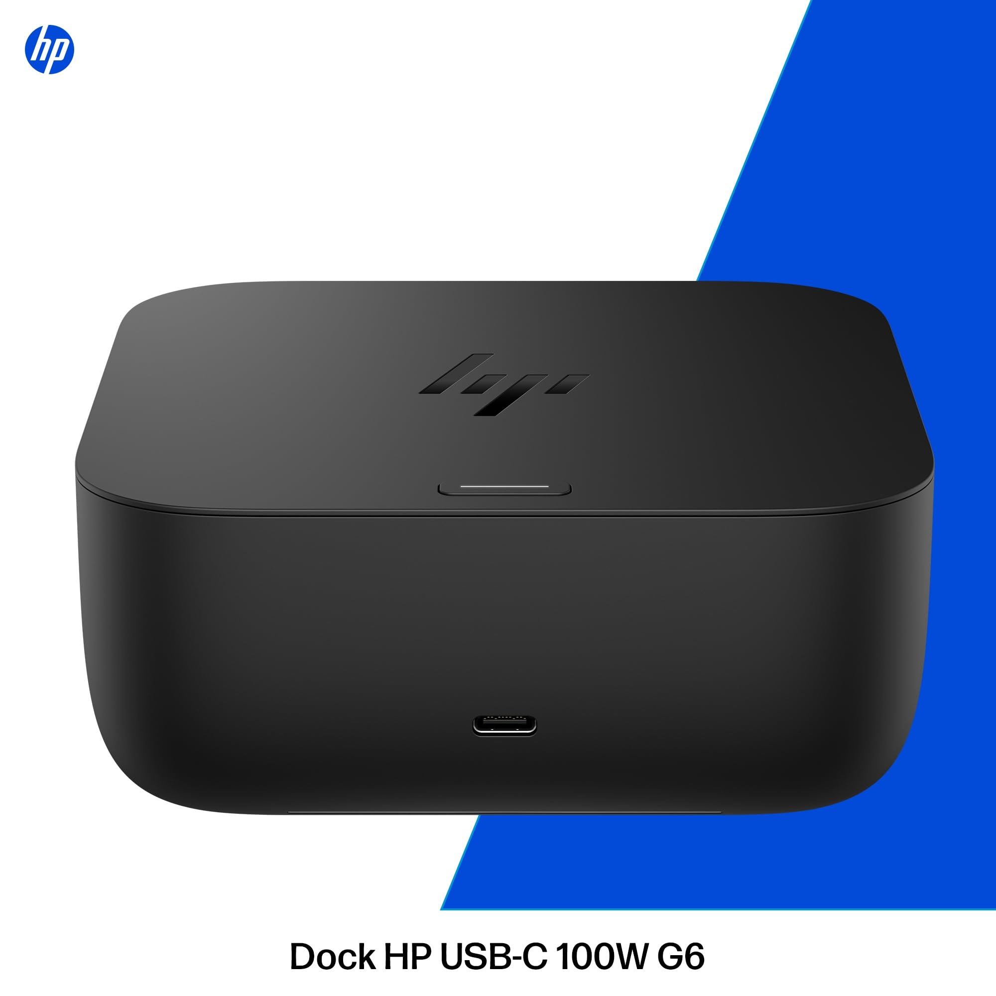 hp-usb-c-100w-g6-docking-station-multiporta-con-2-cavi-usb-c-hdmi-2-1-2x-display image 2