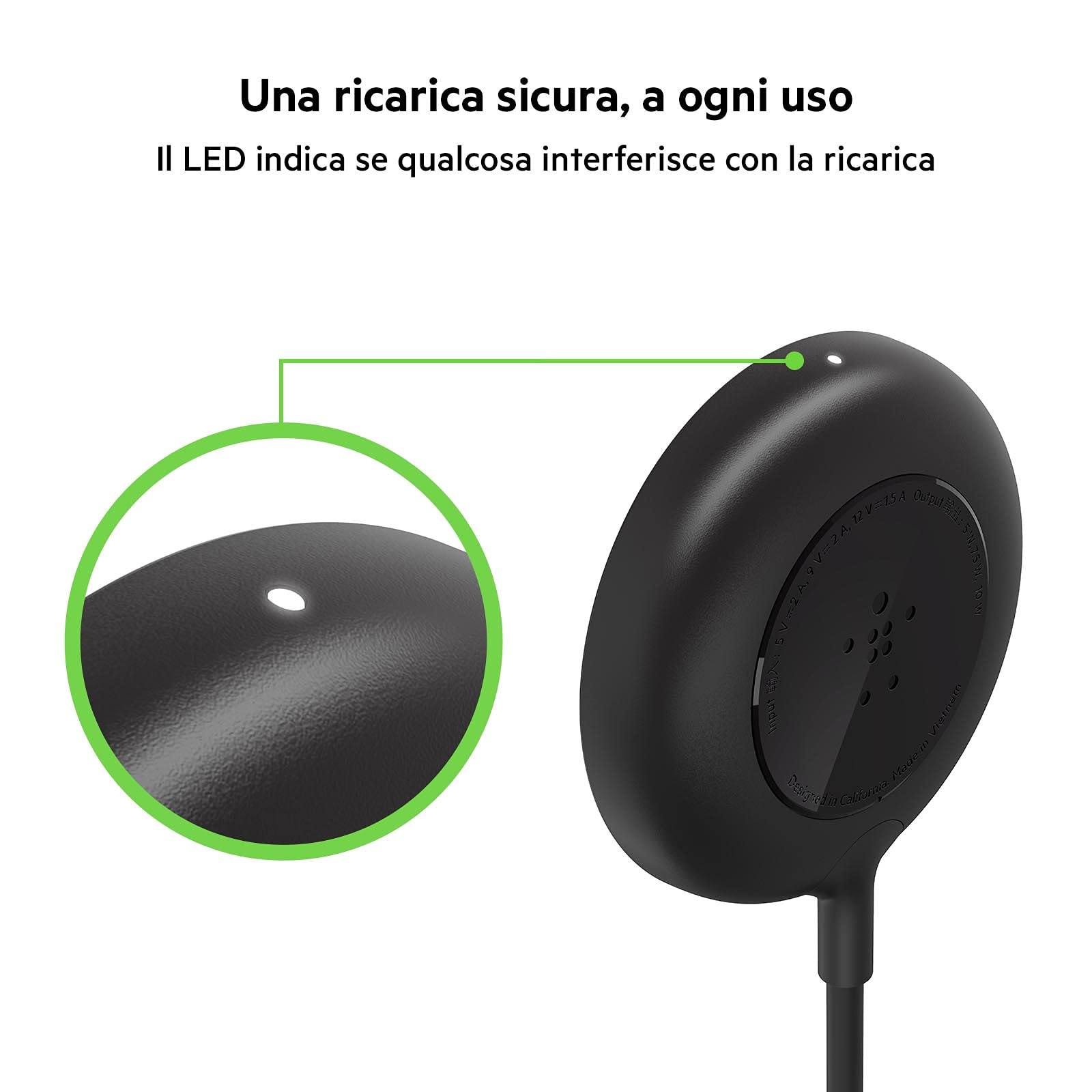 belkin-caricabatterie-wireless-magsafe-magnetico-10w-con-alimentatore-20w-e-cavo image 5