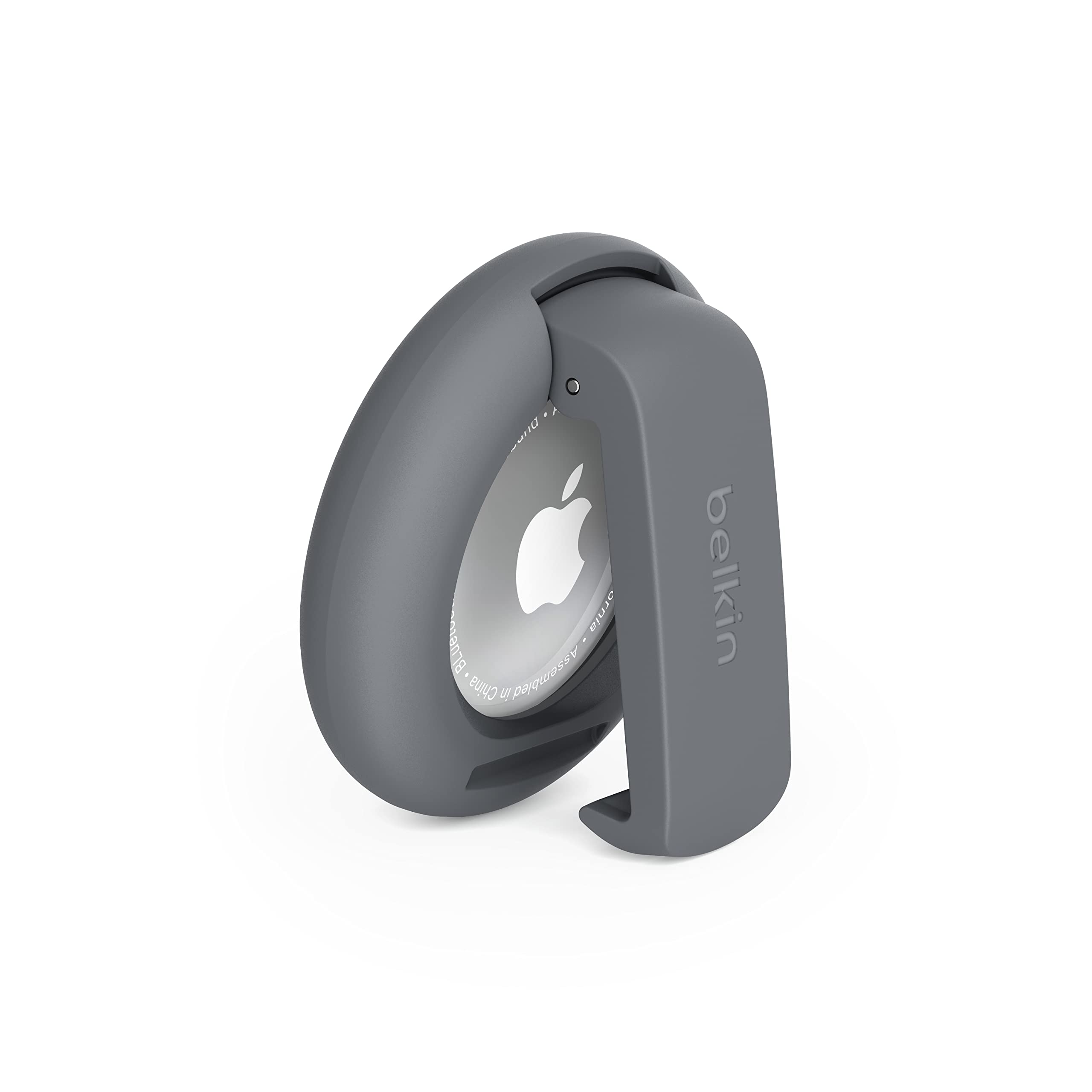 belkin-secure-holder-custodia-con-clip-e-anello-portachiavi-per-apple-airtag-con image 1