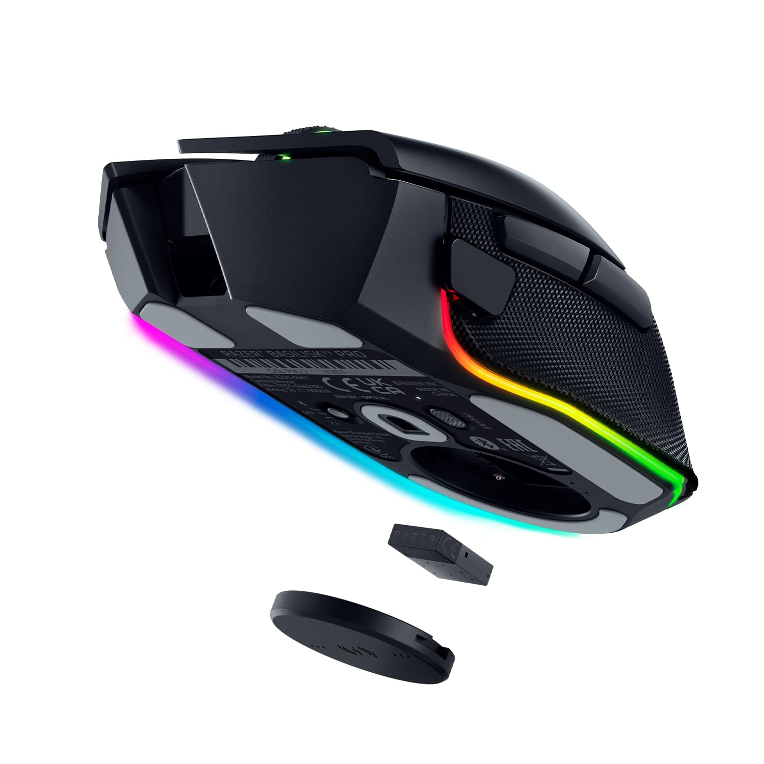 razer-mouse-dock-pro-charging-puck-dock-di-ricarica-wireless-magnetico-con-ricev image 7