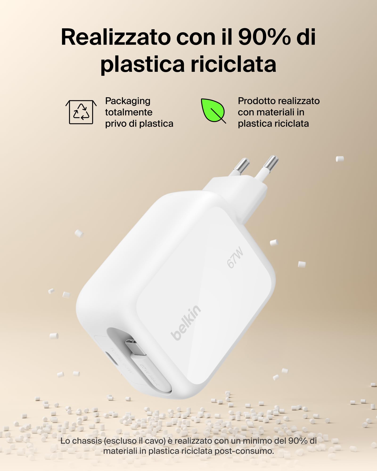 belkin-caricabatterie-usb-c-gan-67w-con-cavo-usb-c-retrattile-1m-e-porta-usb-c-r image 8