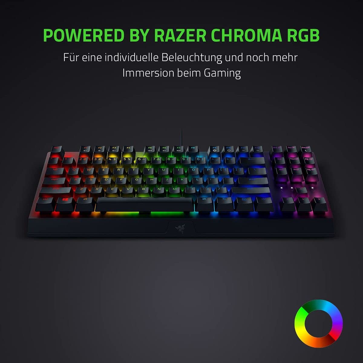 razer-blackwidow-v3-pro-tastiera-da-gaming-wireless-meccanica-con-switch-verdi-t image 6