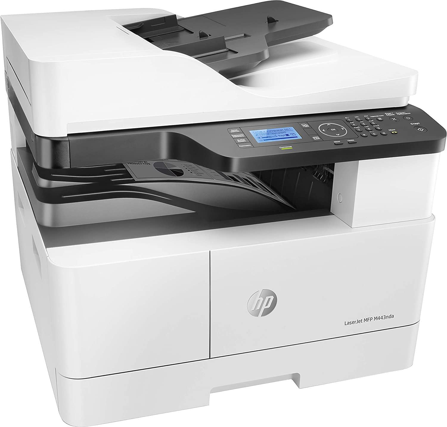 hp-laserjet-m443nda-8af72a-stampante-multifunzione-a4-bianco-e-nero-con-stampa-d image 3