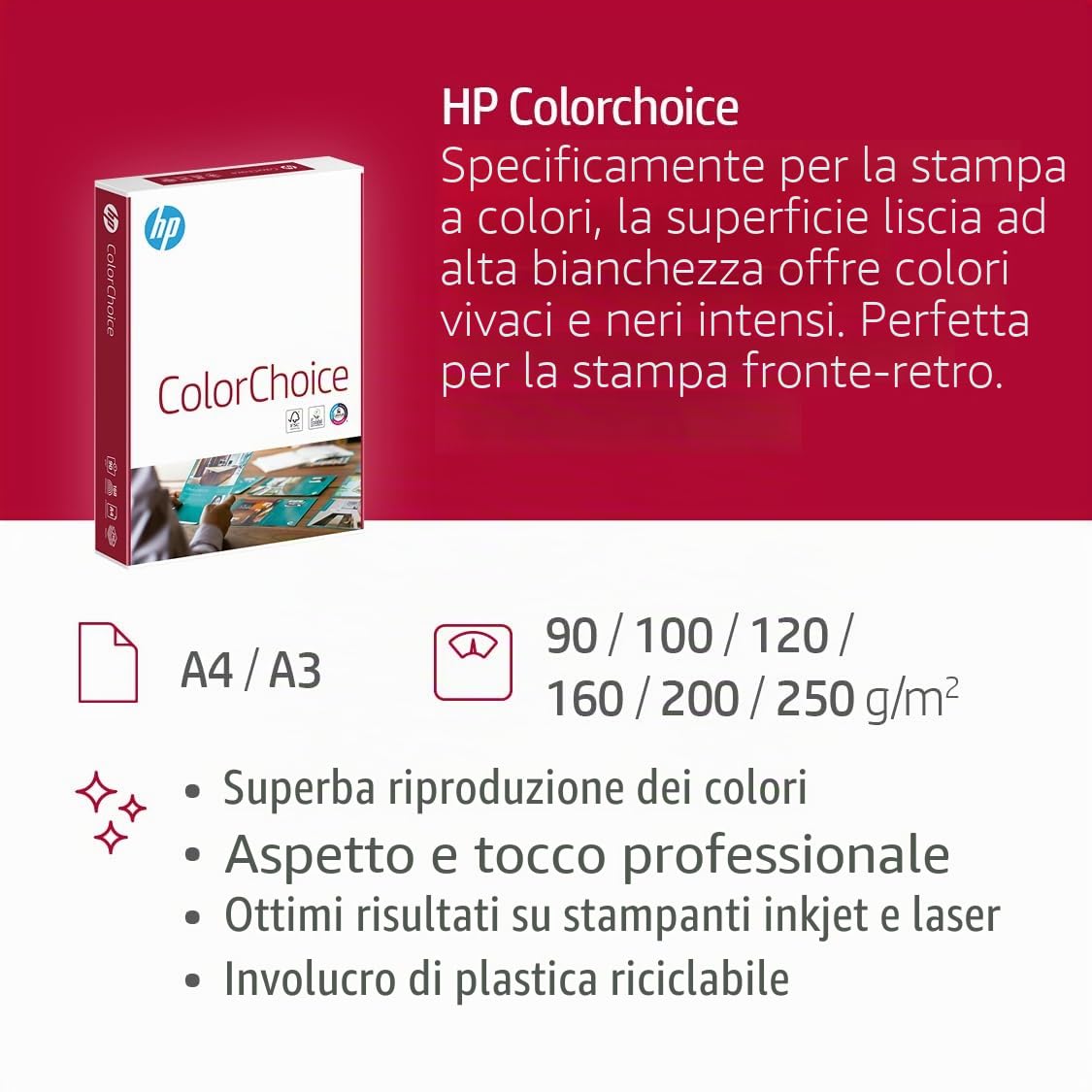 hp-chp370-colour-choice-carta-laser-a4-500-fogli-bianco-opaco-per-stampa-fronte- image 4