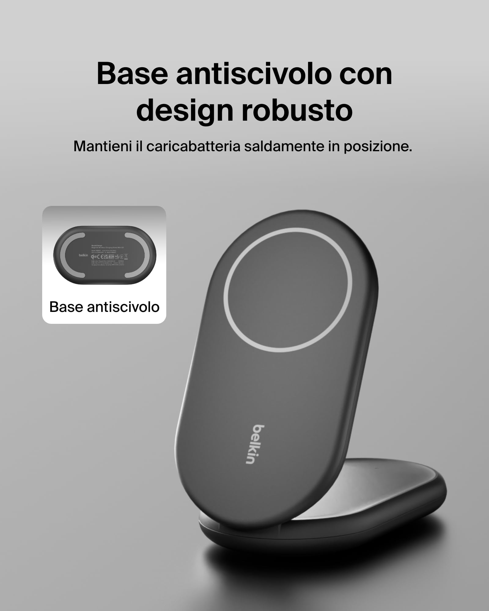 belkin-boostcharge-caricabatterie-wireless-magnetico-pieghevole-qi2-15w-con-alim image 5