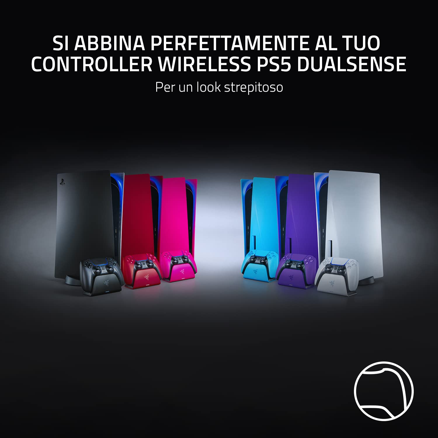 razer-universal-quick-charging-stand-per-ps5-base-di-ricarica-rapida-per-control image 4
