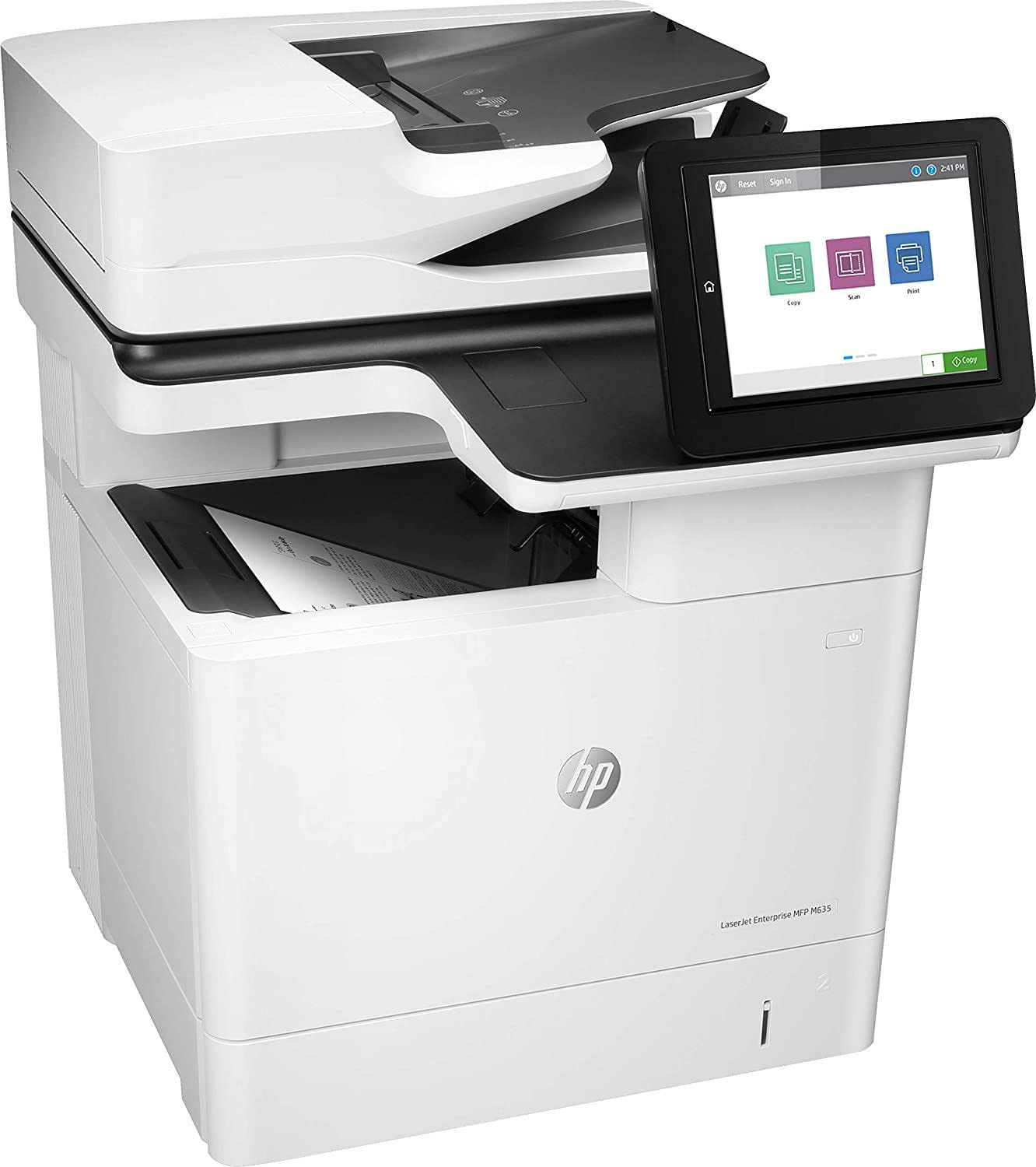 hp-laserjet-enterprise-m635h-7ps97a-stampante-multifunzione-a4-laser-bianco-e-ne image 2