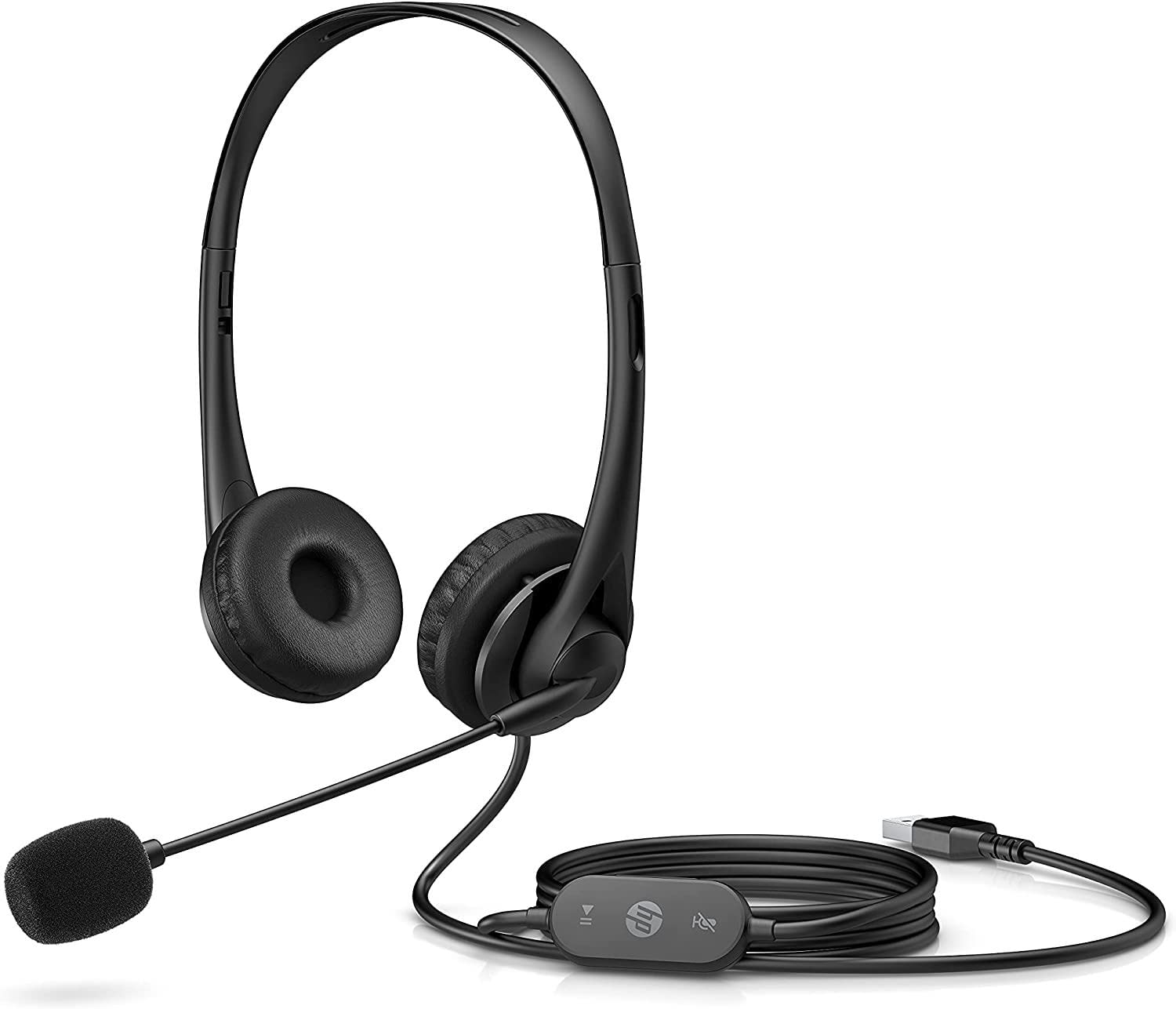 hp-g2-cuffie-stereo-cablate-usb-a-microfono-riduzione-rumore-ripiegabile-comandi image 6