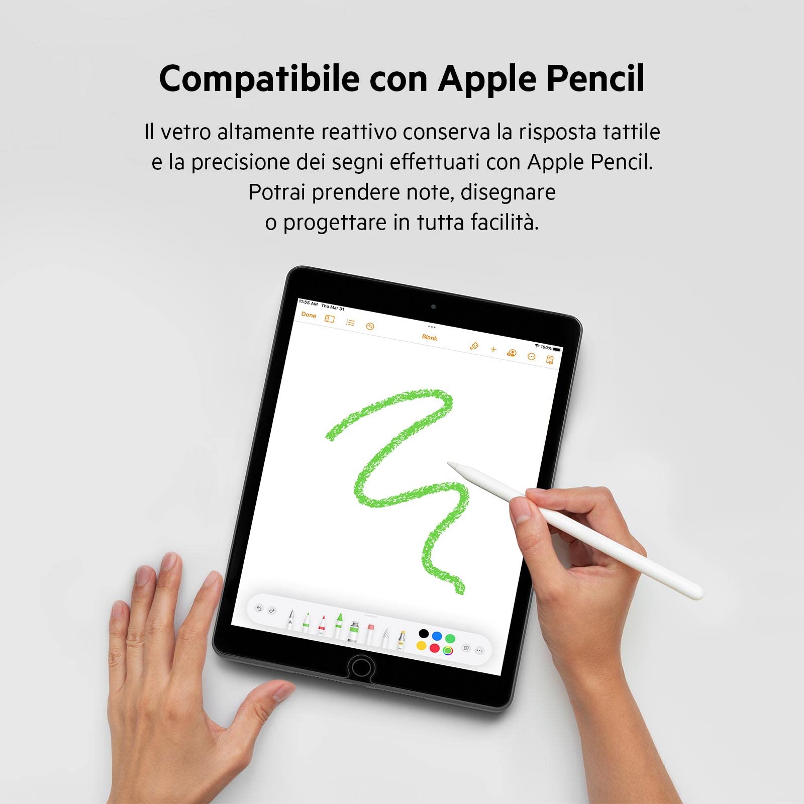 belkin-screenforce-temperedglass-pellicola-in-vetro-temperato-per-ipad-9-gen-ipa image 3