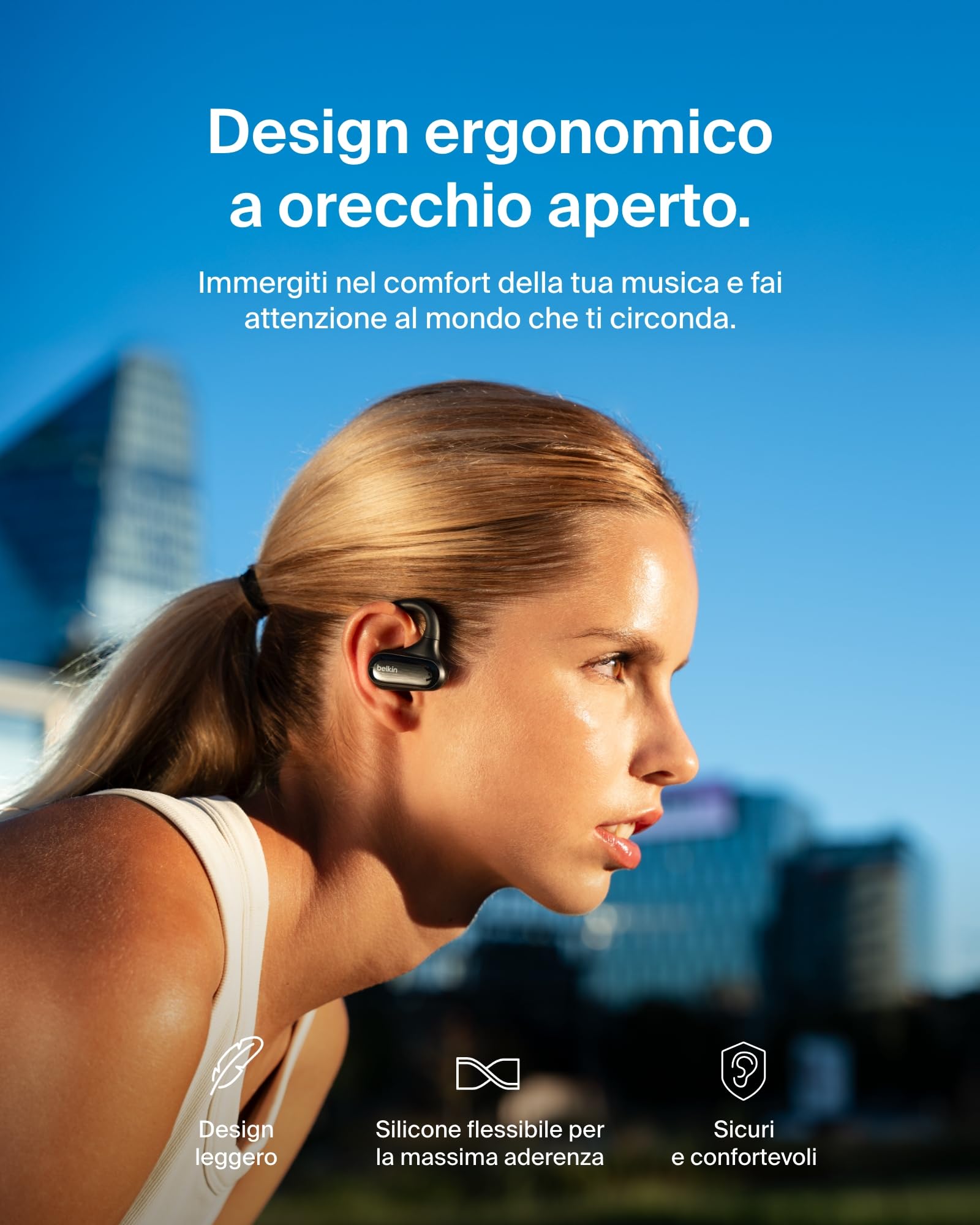 belkin-soundform-clearfit-auricolari-wireless-bluetooth-open-ear-sportivi-ipx5-c image 2
