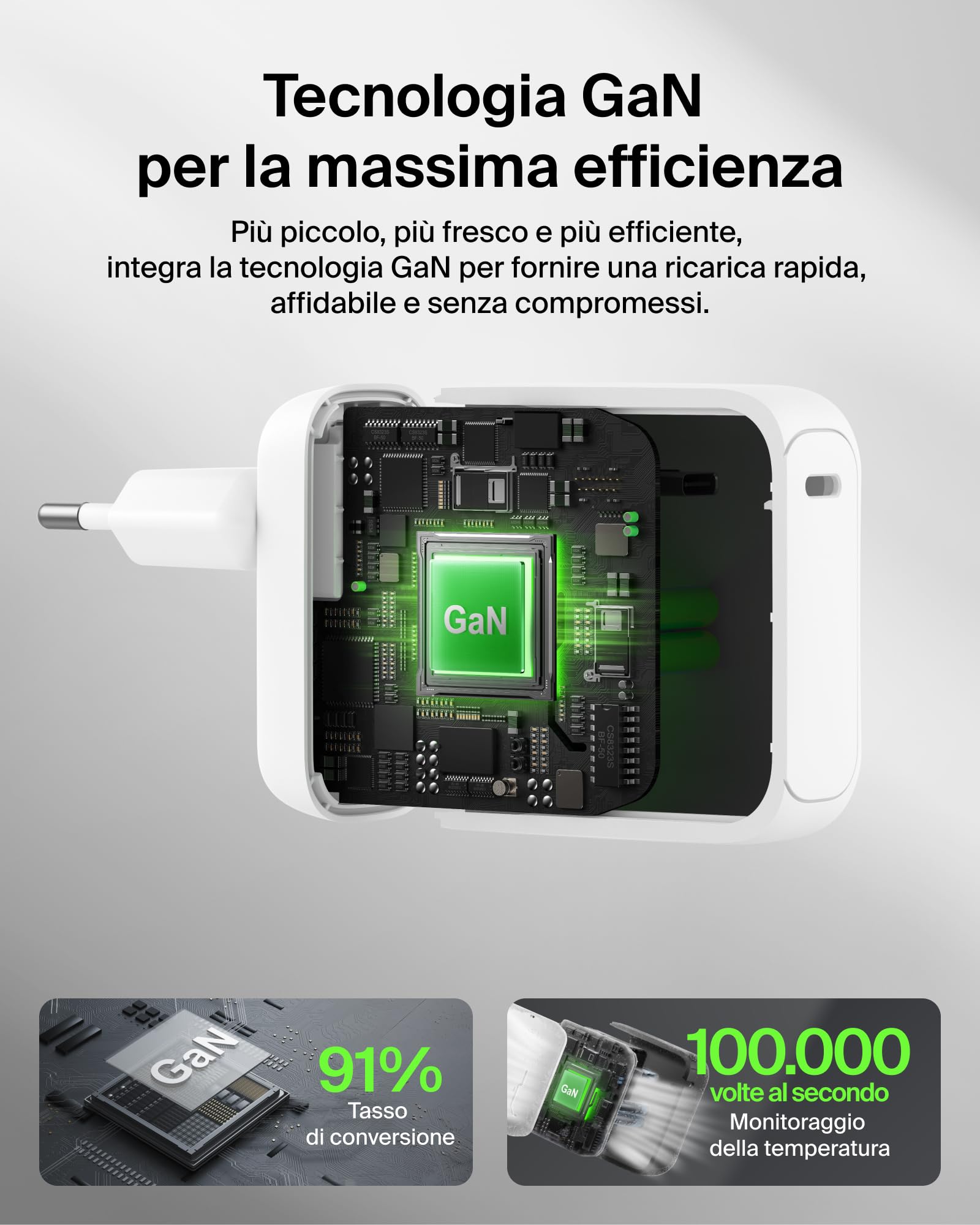 belkin-boostcharge-caricatore-usb-c-gan-100w-compatto-con-spina-pieghevole-per-i image 3