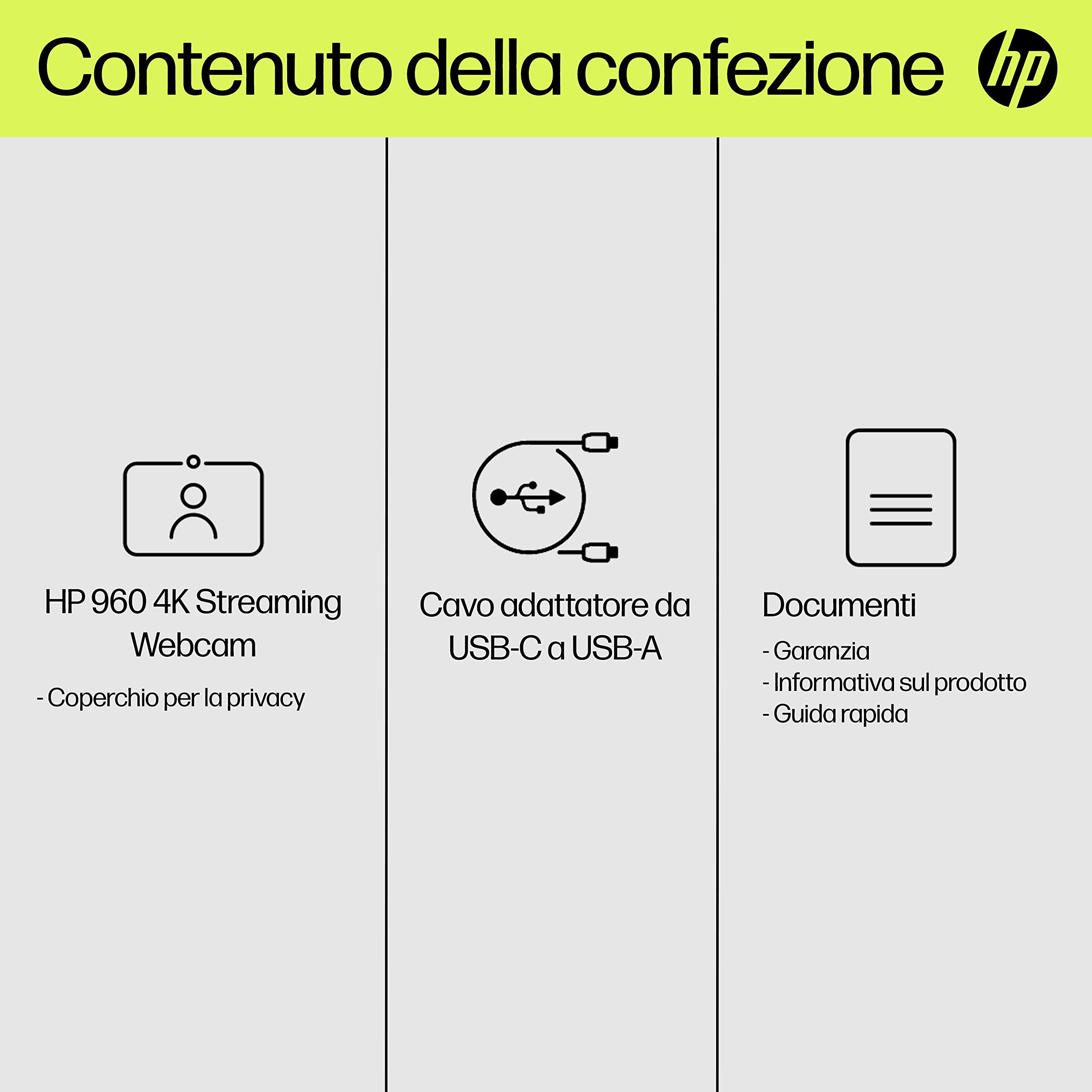 hp-960-webcam-4k-streaming-3840x2160-30fps-campo-visivo-100-usb-3-0-compatibile- image 7
