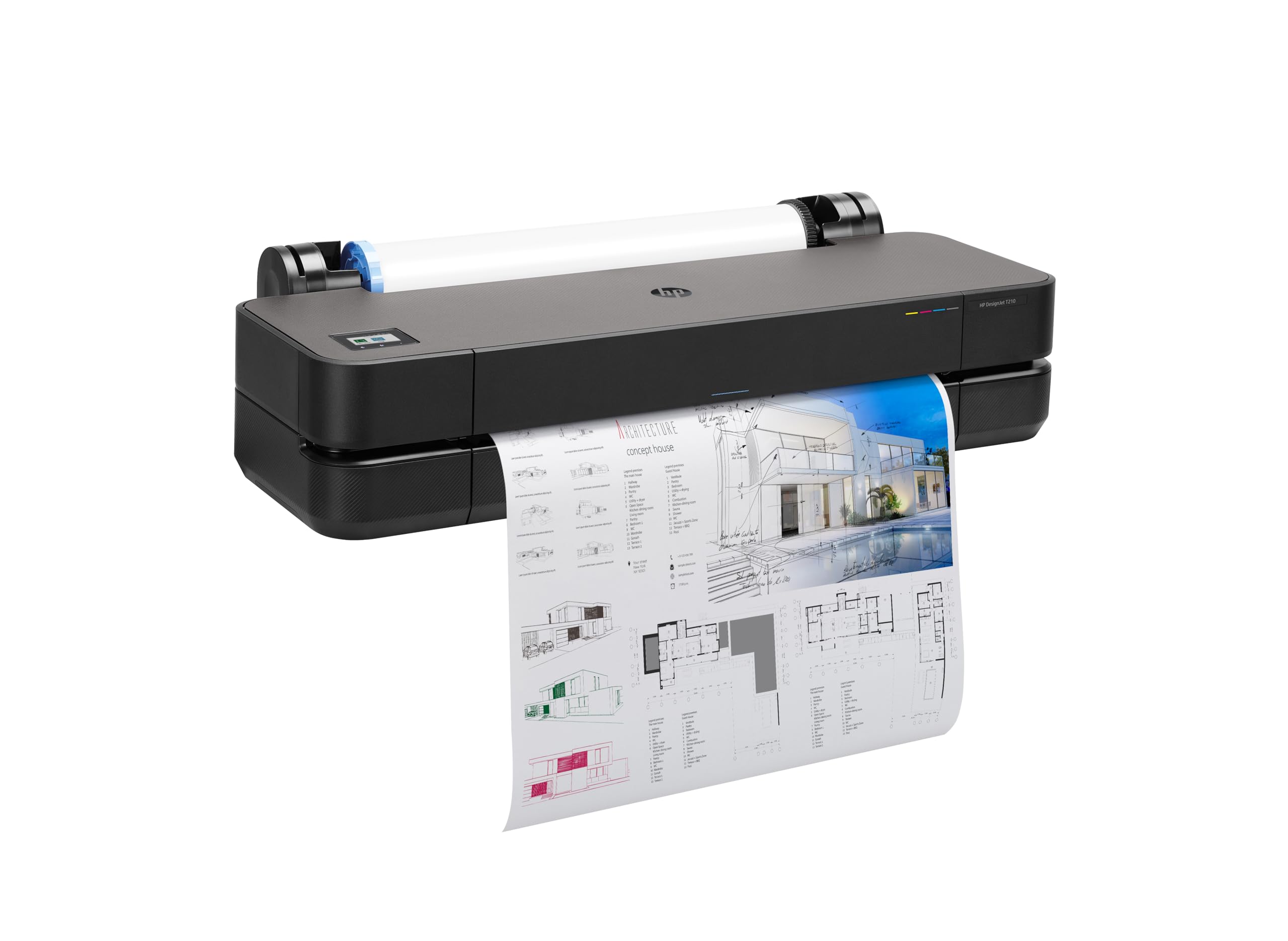 hp-designjet-t210-8ag32t-plotter-per-grandi-formati-61-cm-da-a4-ad-a1-59-a1-ora- image 3