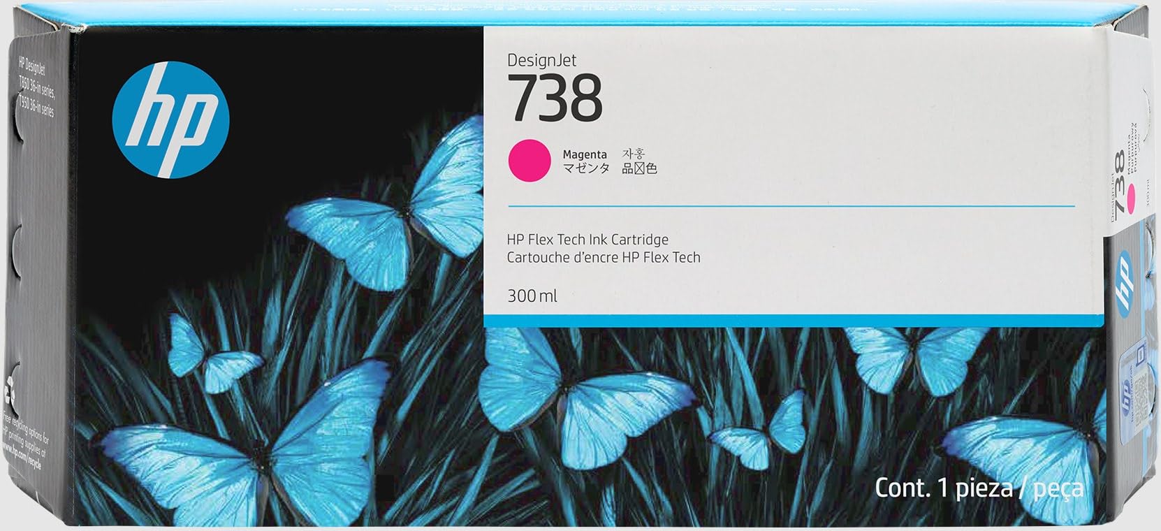 hp-738-300-ml-magenta-cartuccia-a-inchiostro-originale-hp-flex-tech-per-designje image 1