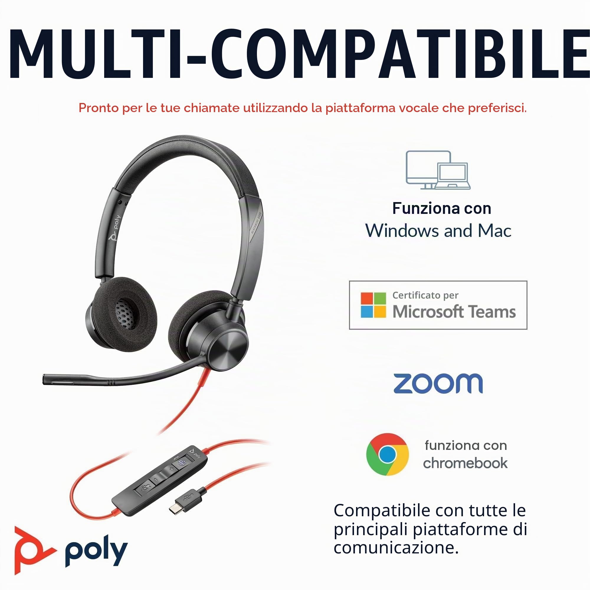 poly-hp-blackwire-3320-cuffia-cablata-usb-a-usb-c-microfono-anti-rumore-certific image 5
