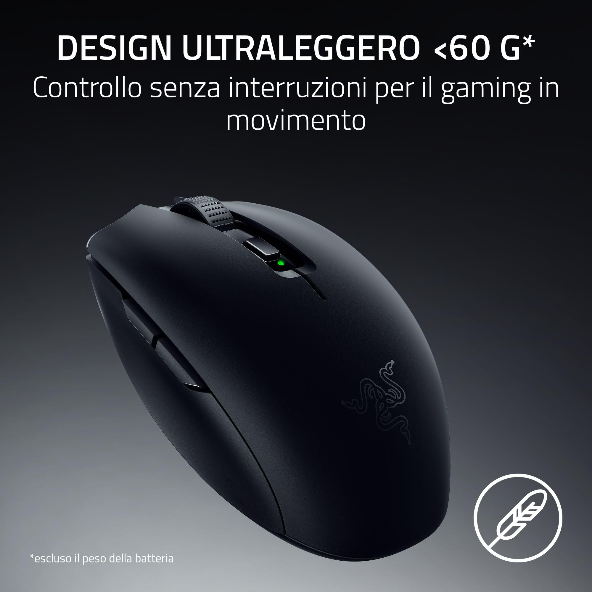 razer-orochi-v2-mouse-gaming-wireless-portatile-nero-sensore-18k-dpi-switch-gen- image 2