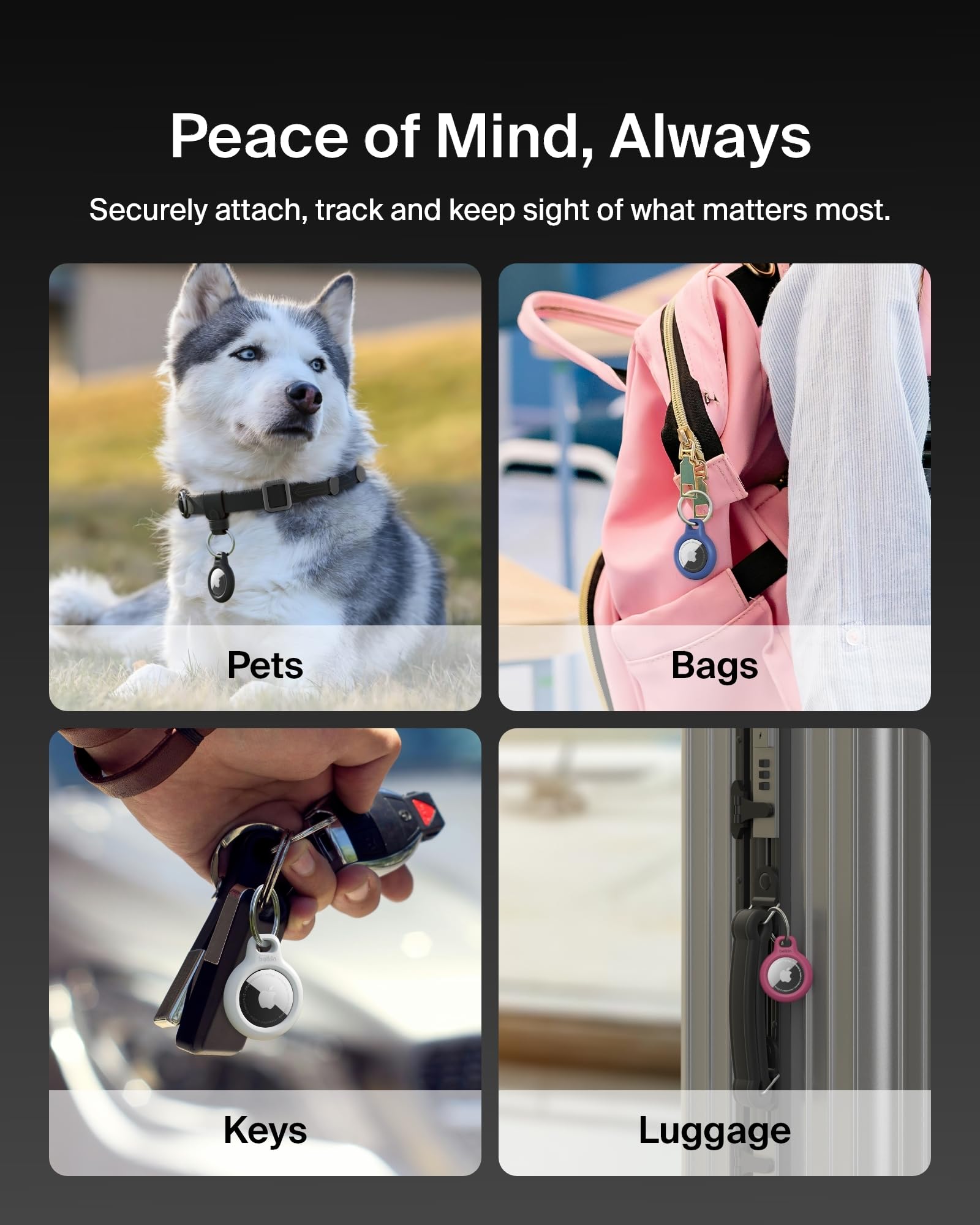 belkin-secure-holder-portachiavi-per-apple-airtag-con-anello-portachiavi-e-chius image 3