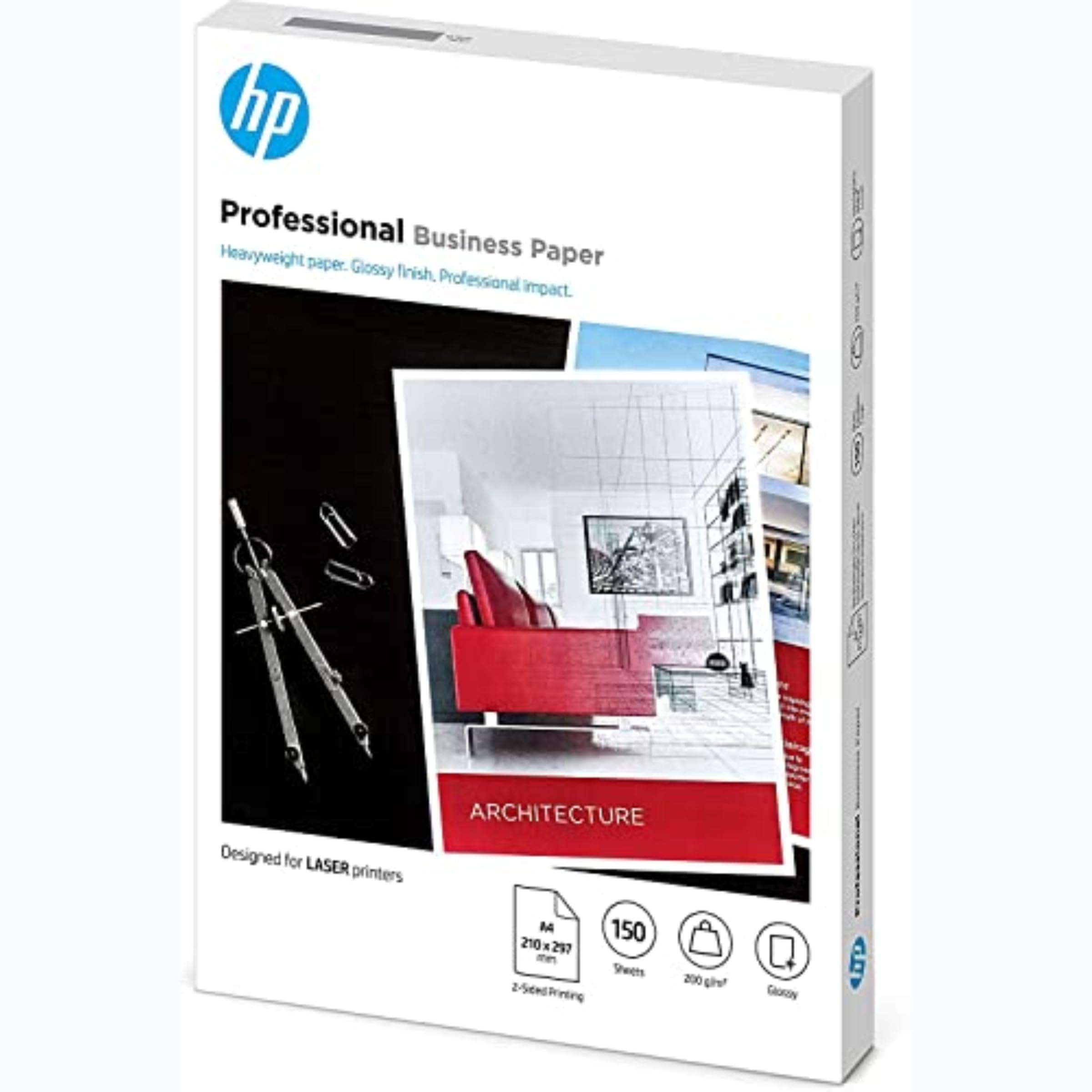 hp-professional-business-7mv83a-carta-fotografica-lucida-200-g-m-a4-confezione-d image 2