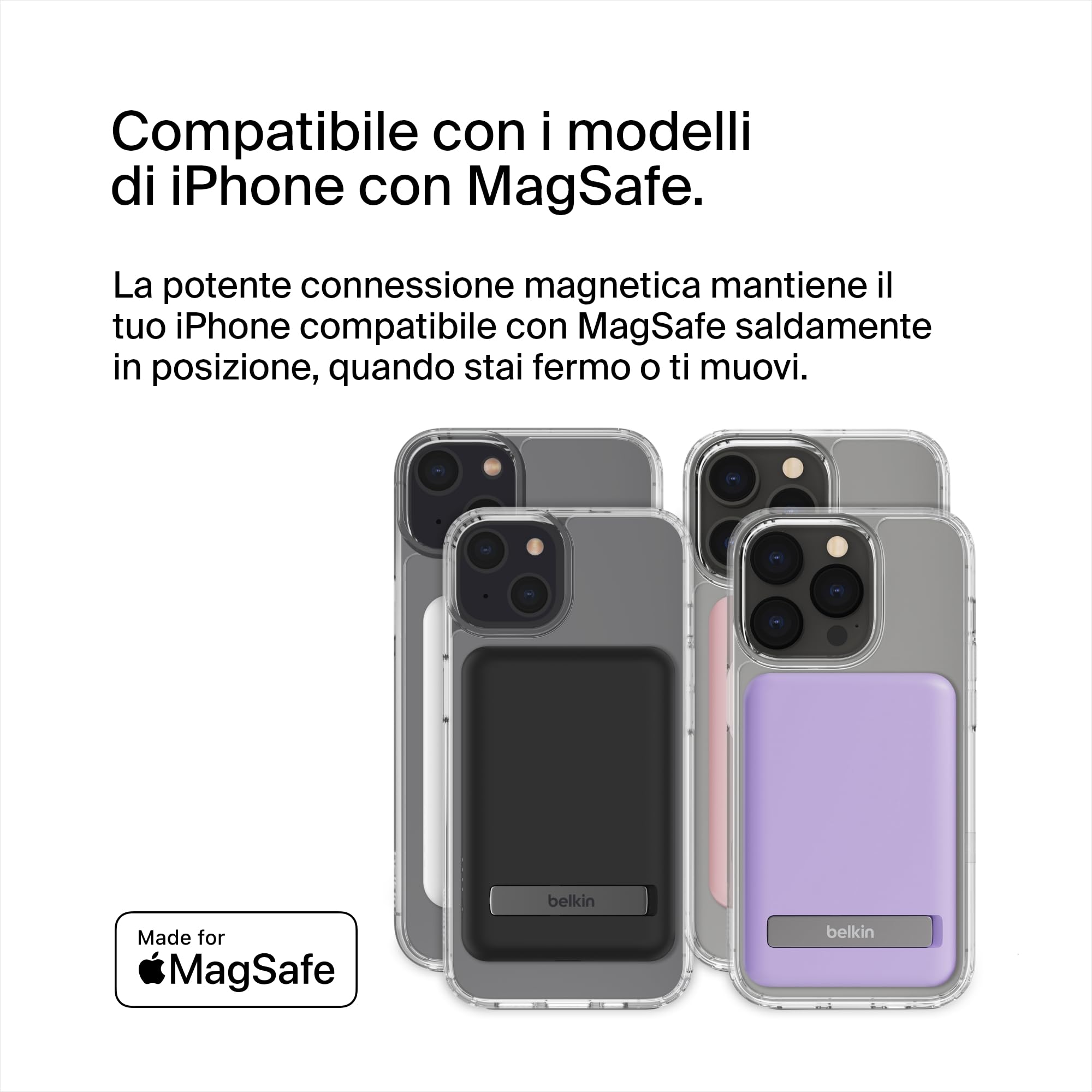 belkin-batteria-esterna-wireless-magnetica-5000-mah-con-magsafe-ricarica-passant image 6