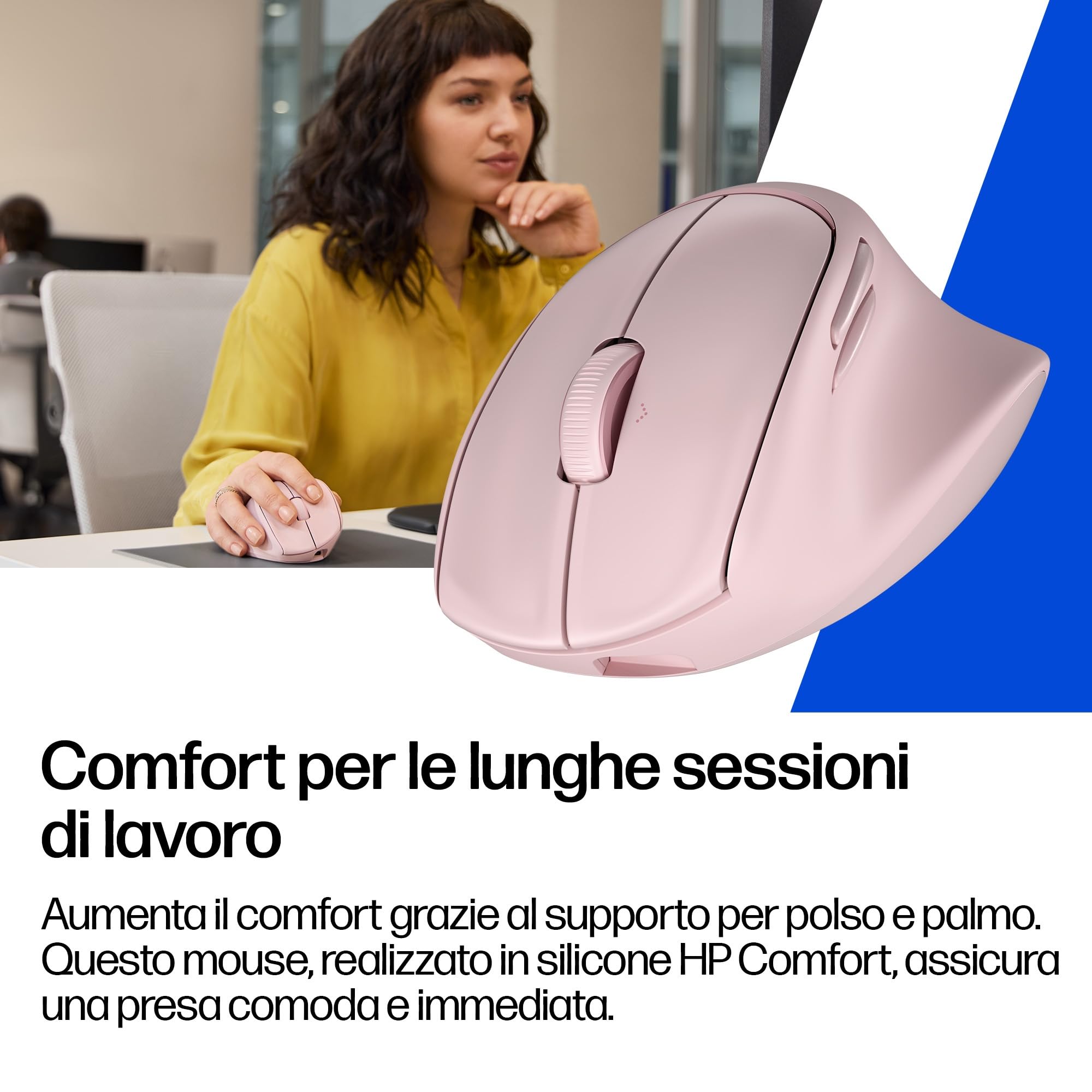 hp-tilt-720m-mouse-wireless-ergonomico-semi-verticale-a-21-con-bluetooth-e-dongl image 4