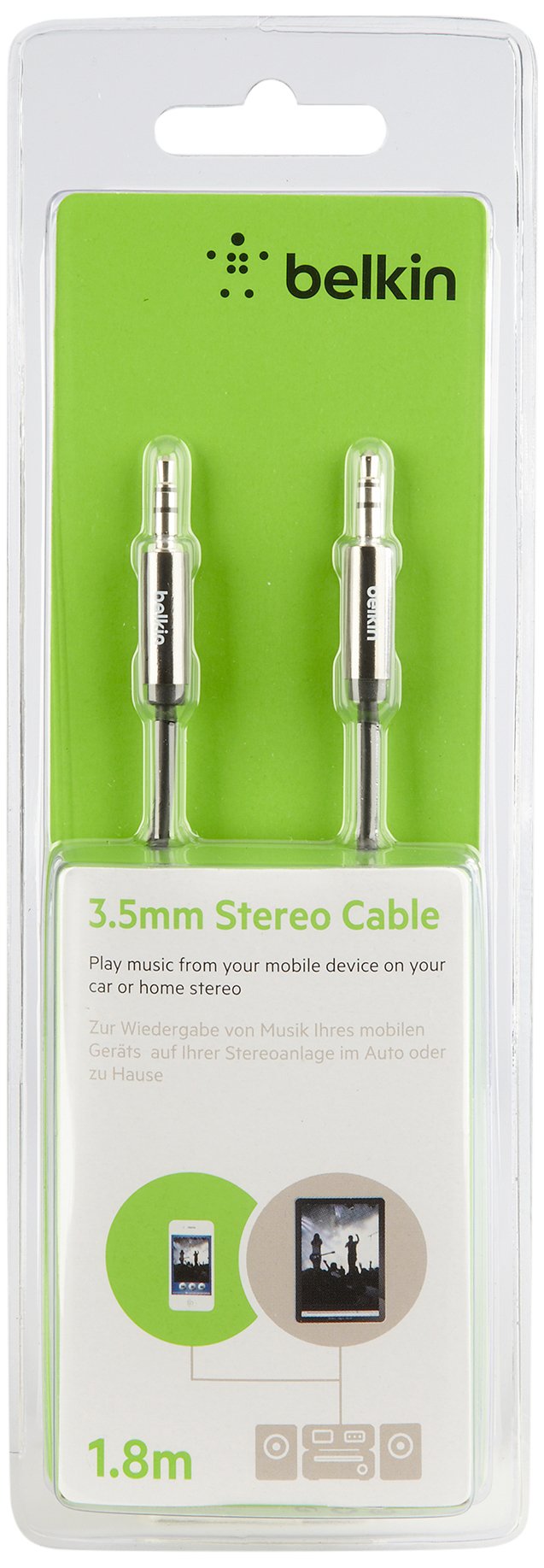 belkin-av10104bt1-8m-cavo-stereo-audio-jack-3-5-mm-maschio-maschio-da-1-8-m image 2