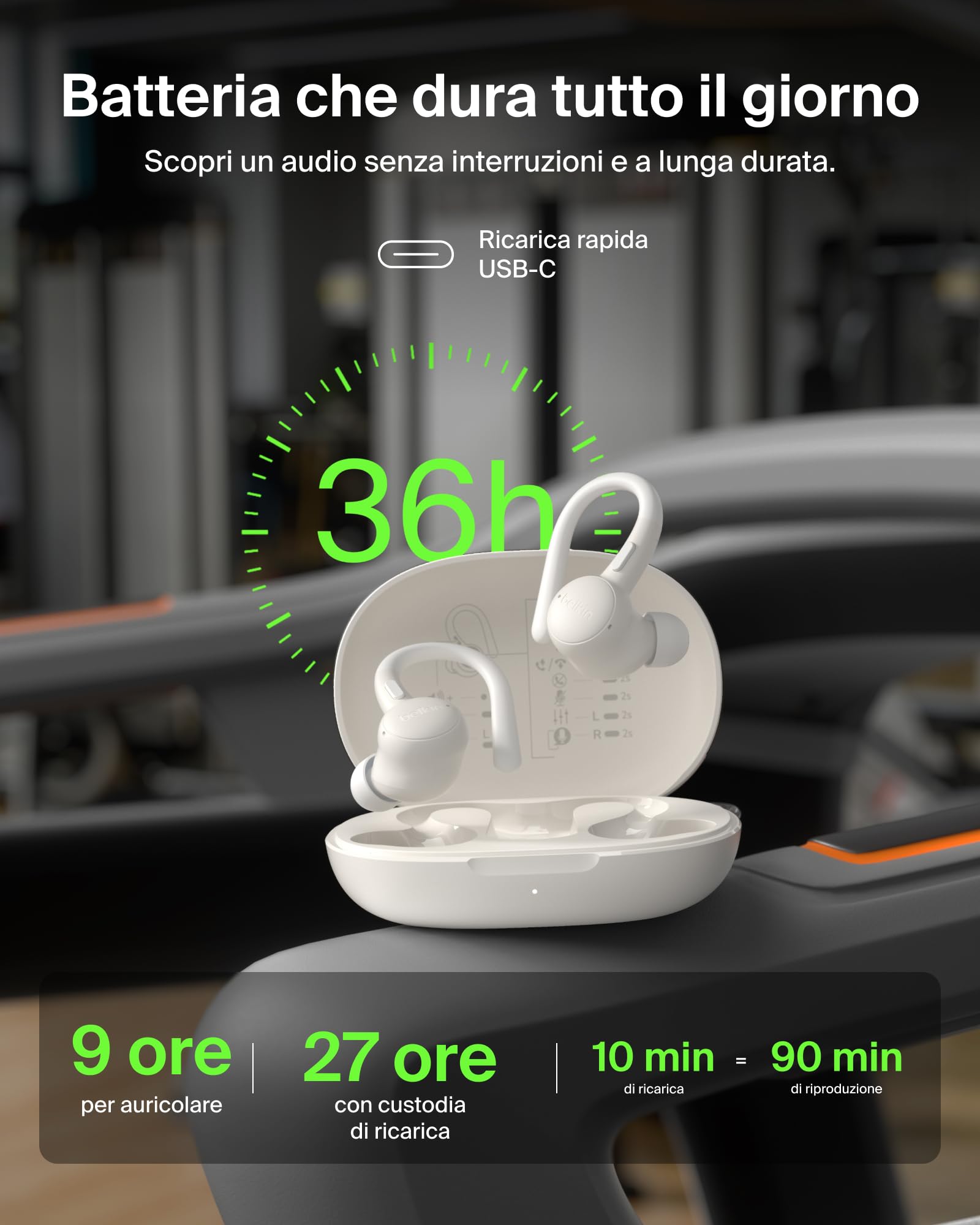 belkin-soundform-activefit-auricolari-bluetooth-sportivi-con-gancio-in-silicone- image 2