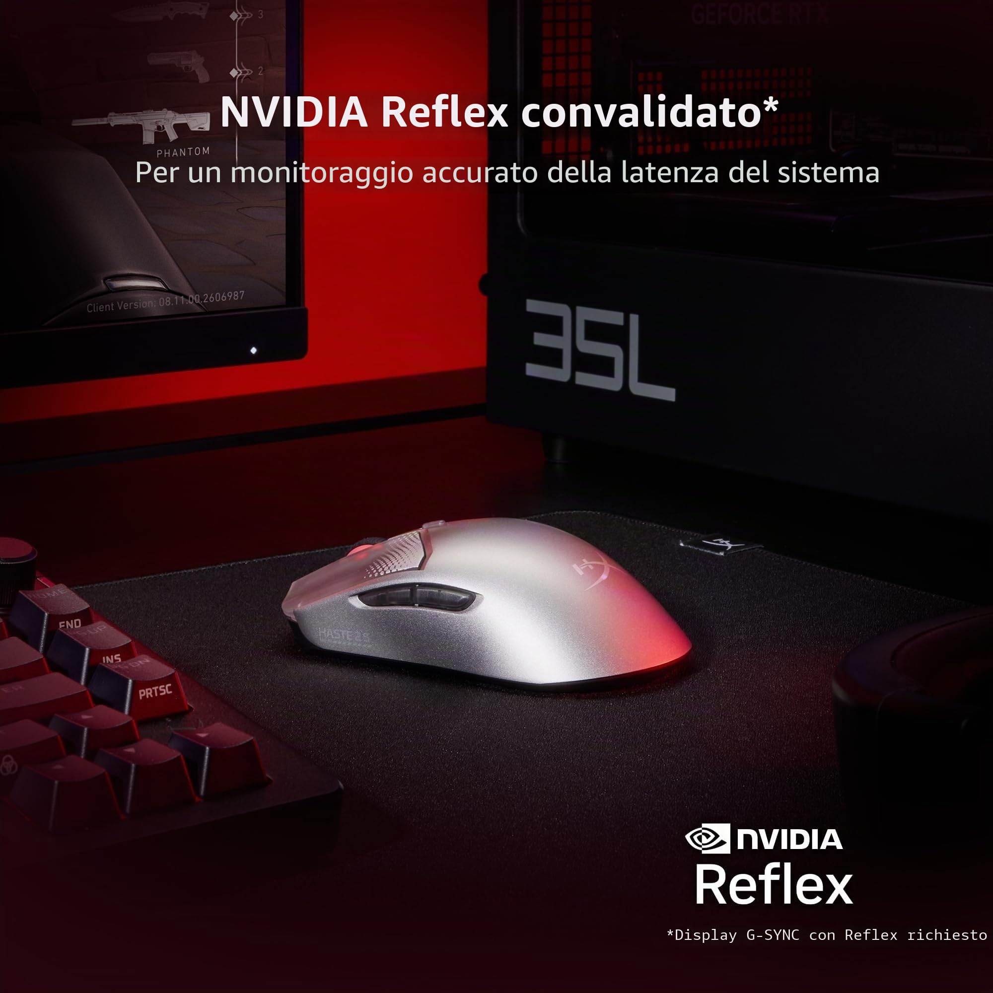 hyperx-pulsefire-haste-2-s-mouse-gaming-wireless-blu-con-scocca-in-magnesio-64-g image 8