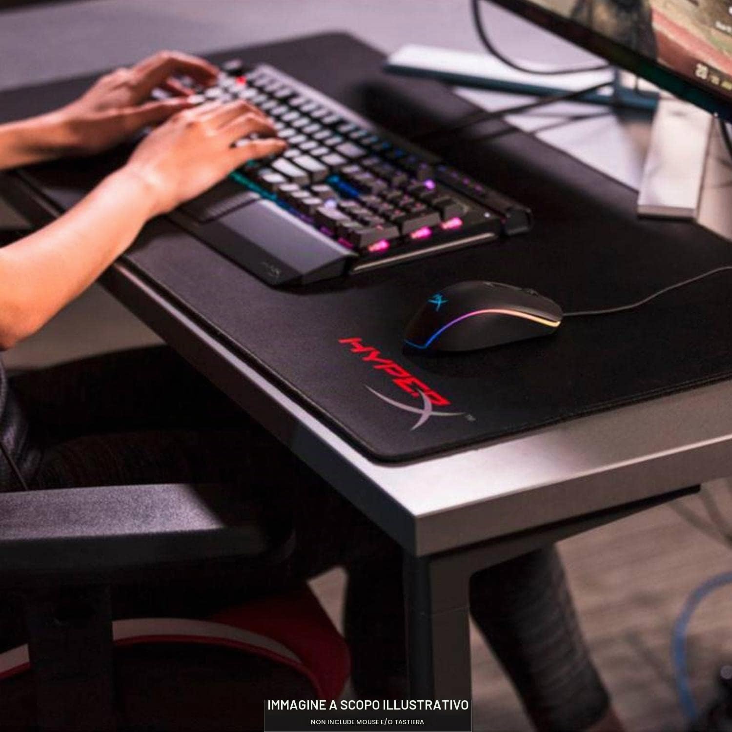 hp-hyperx-fury-s-mousepad-gaming-extra-large-90-x-42-cm-superficie-in-tessuto-a- image 3