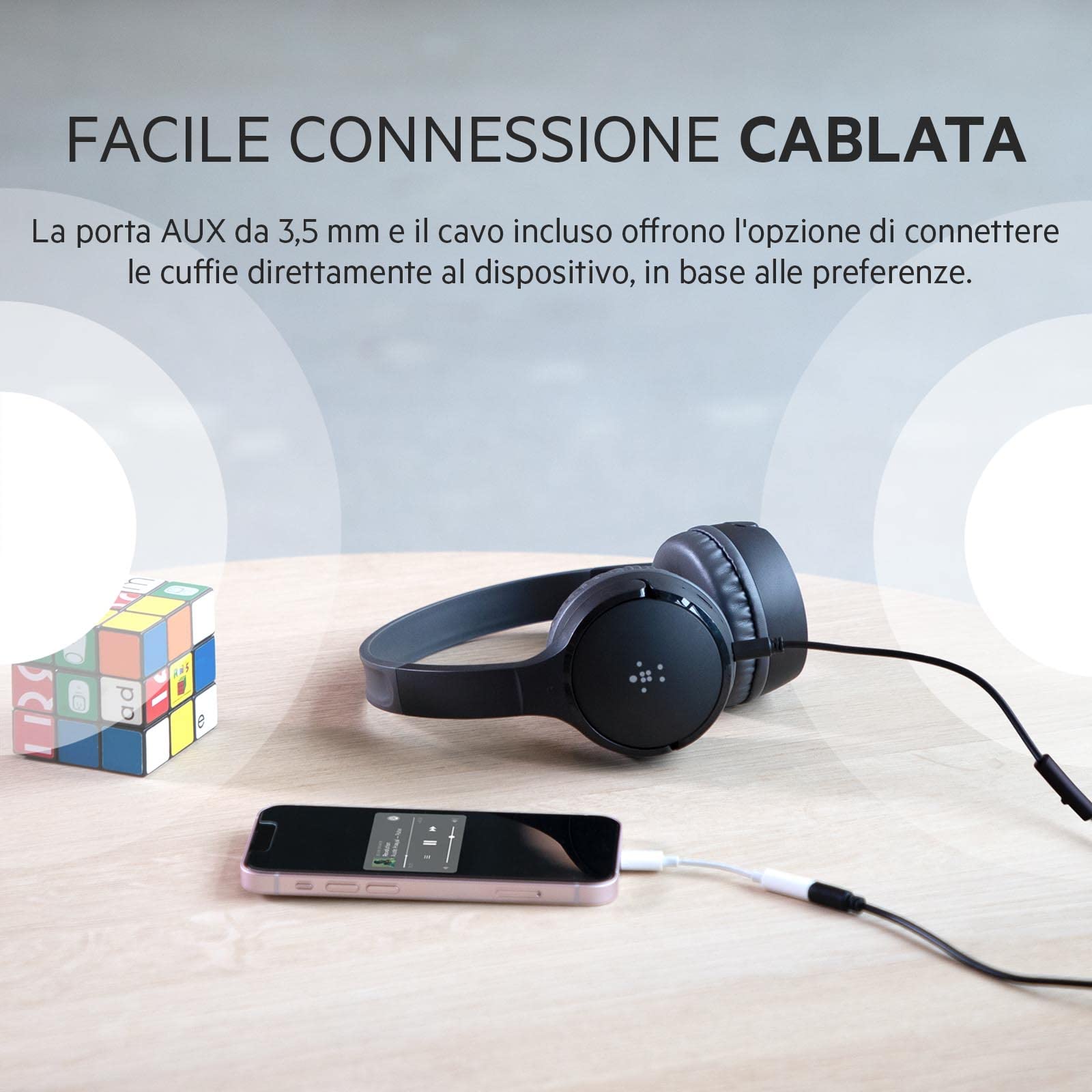 belkin-soundform-mini-cuffie-wireless-bluetooth-per-bambini-30-ore-limite-85-db- image 8