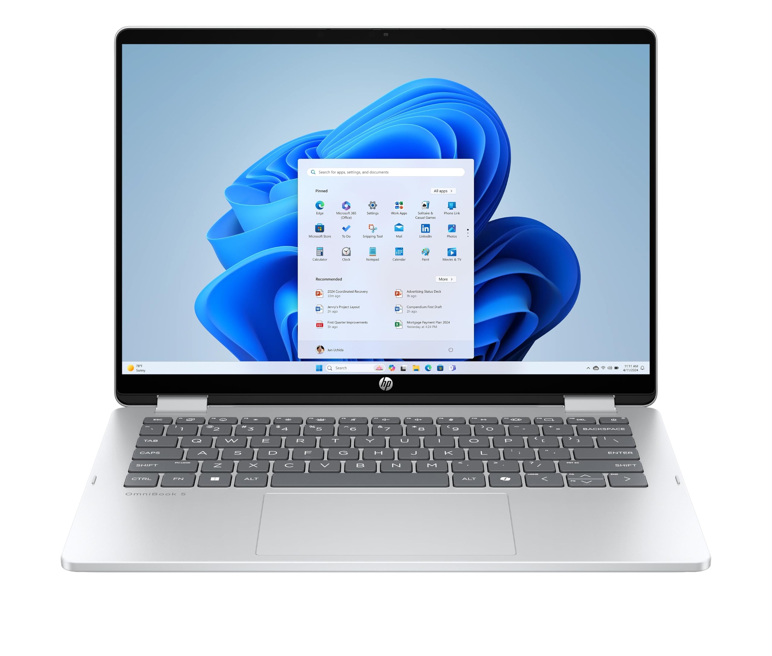 hp-omnibook-5-flip-x360-14-fp0002slx-notebook-convertibile-touch-14-2k-intel-cor image 2