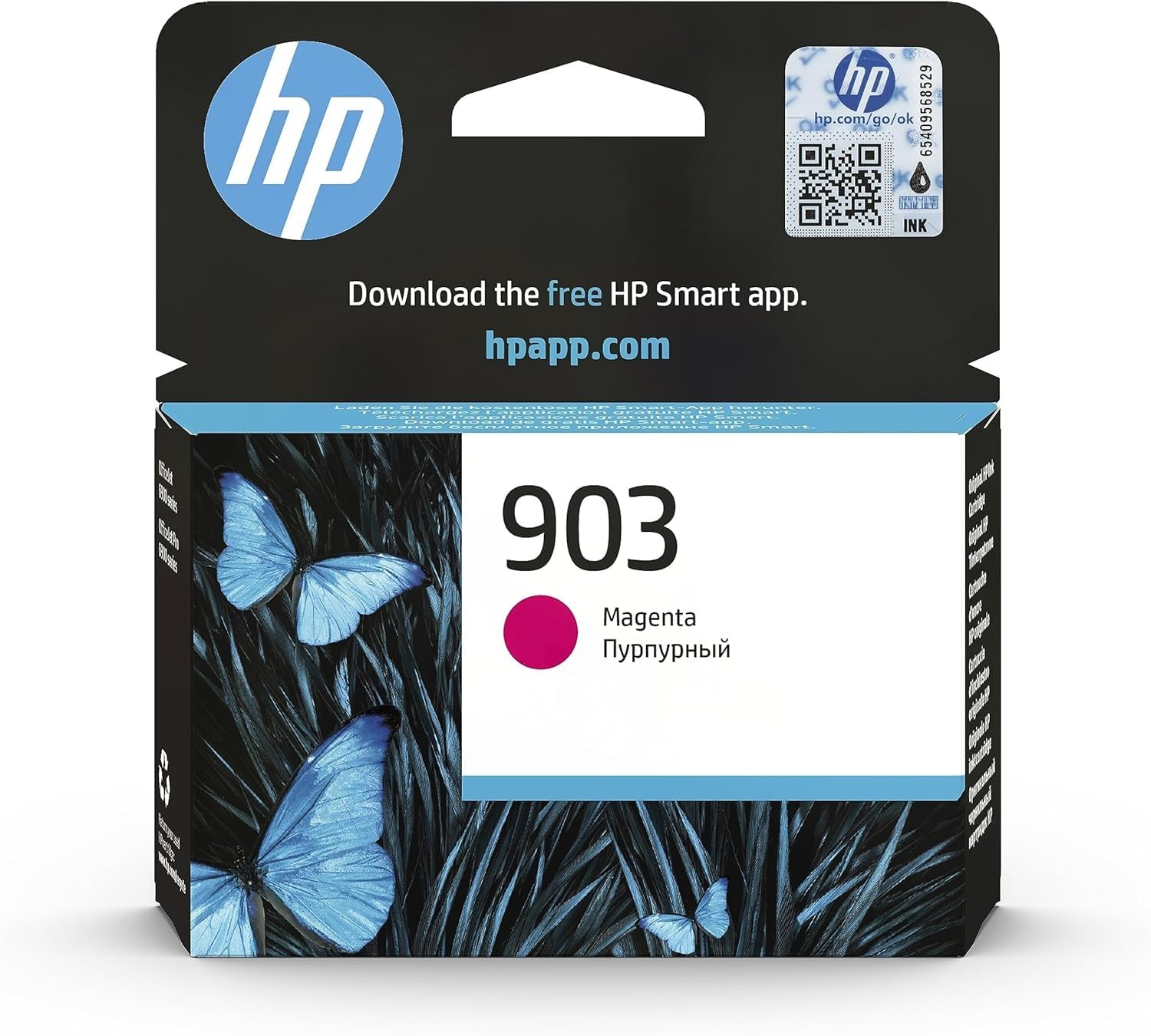 hp-903-magenta-t6l91ae-cartuccia-originale-da-315-pagine-per-officejet-6950-offi image 1