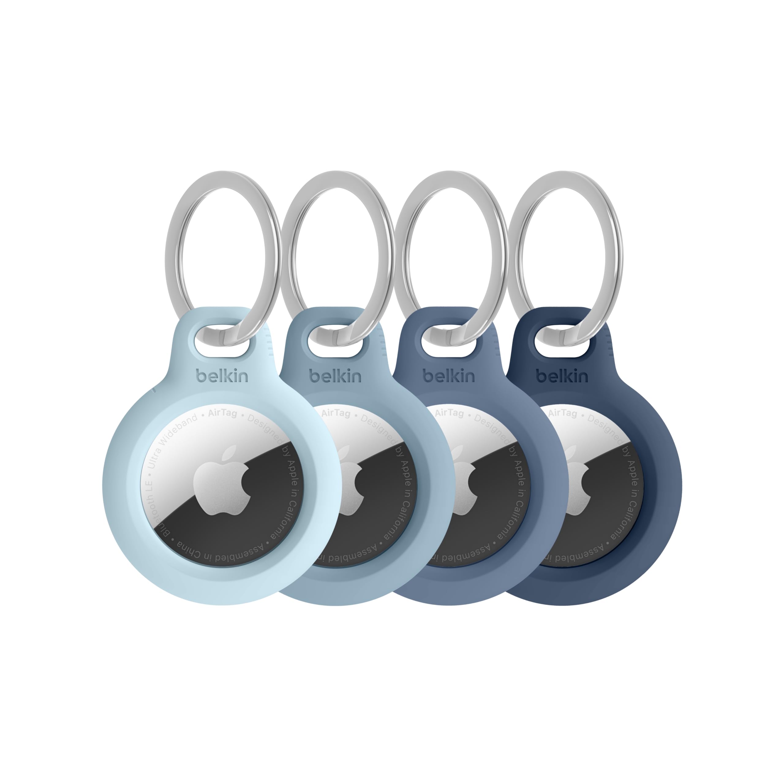belkin-secure-holder-custodia-per-airtag-con-anello-portachiavi-guscio-protettiv image 1
