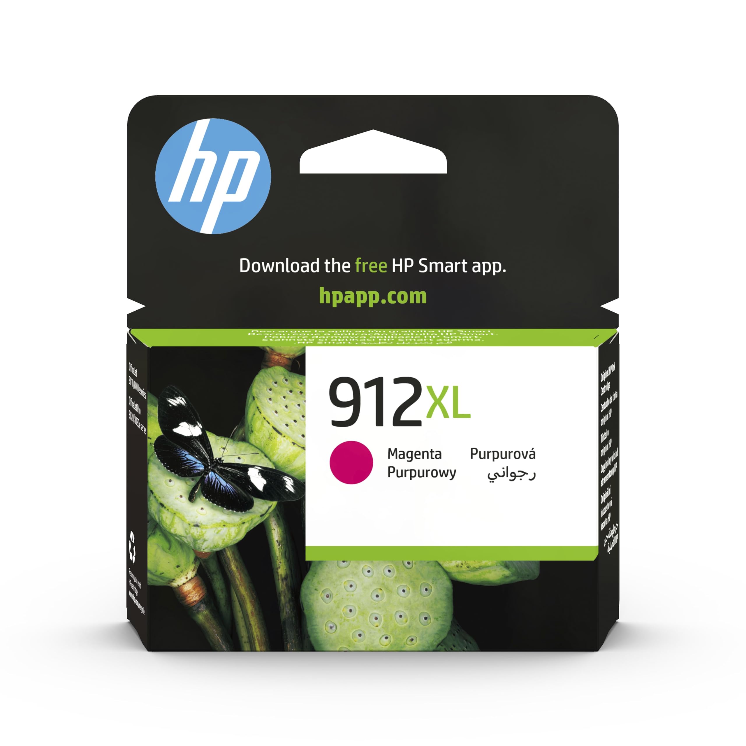 hp-912xl-magenta-3yl82ae-cartuccia-d-inchiostro-originale-alta-capacit-da-825-pa image 1