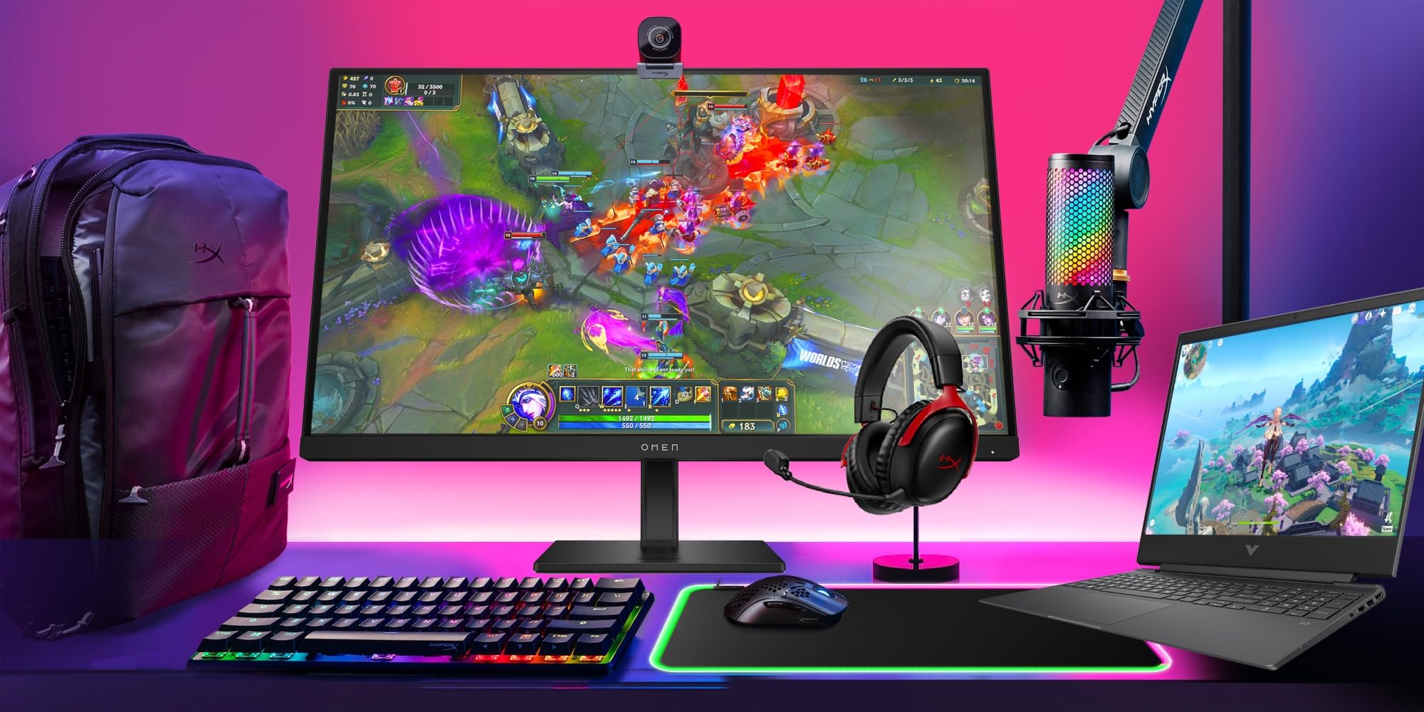 hyperx-vision-s-webcam-4k-30fps-con-sensore-sony-starvis-8mp-campo-visivo-90-win image 2