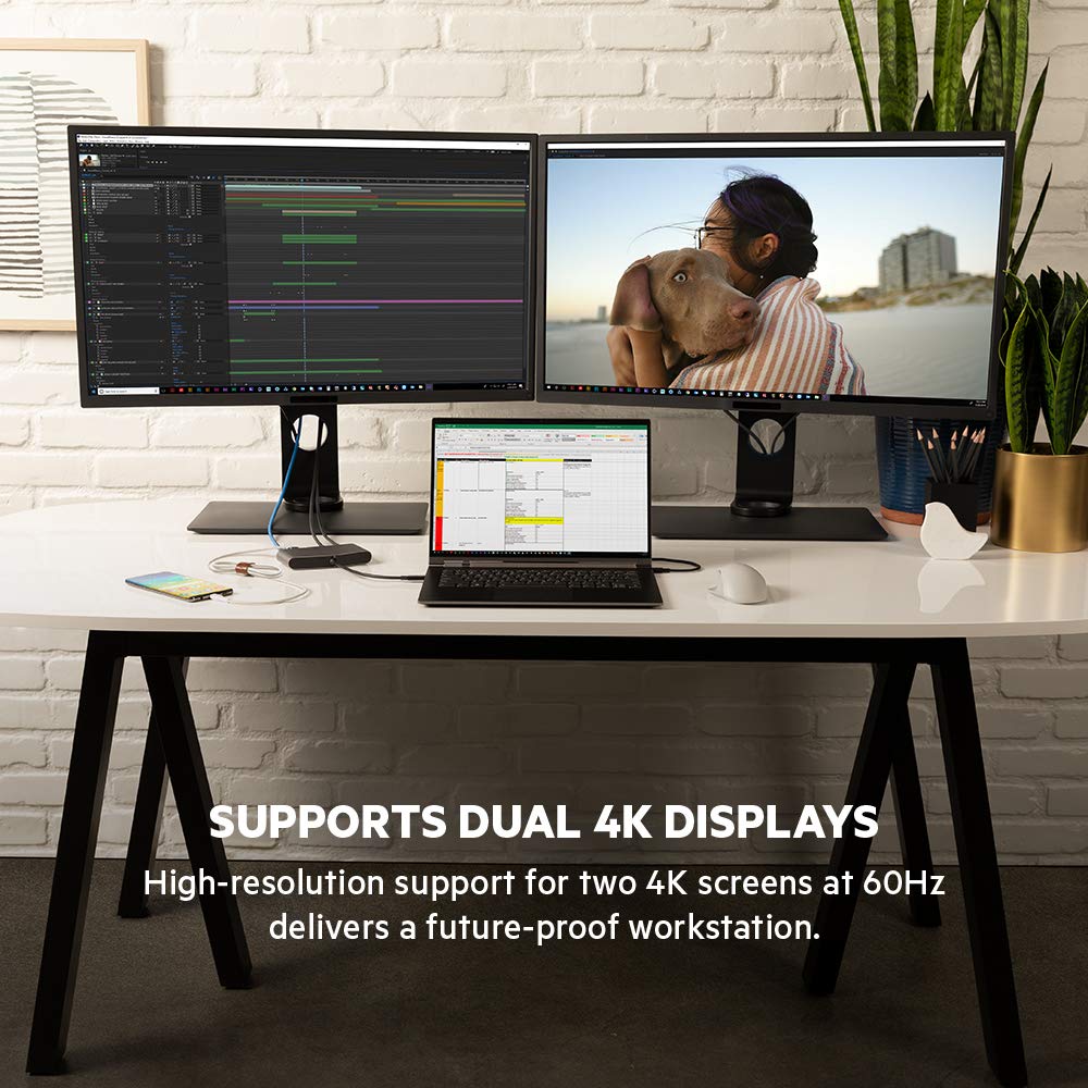 belkin-thunderbolt-3-mini-dock-con-cavo-integrato-hub-2x-hdmi-4k-60hz-usb-a-giga image 4