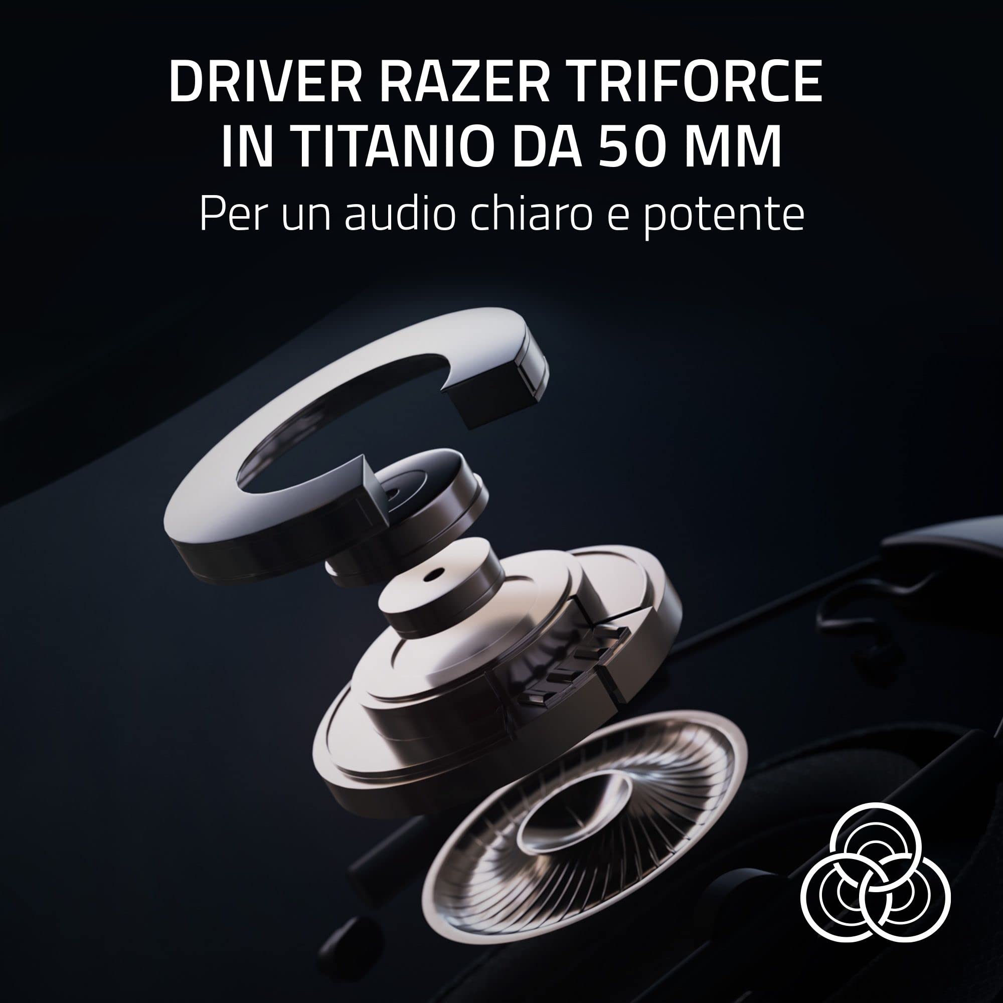 razer-blackshark-v2-pro-2023-cuffie-wireless-da-esports-per-pc-con-hyperclear-wi image 6